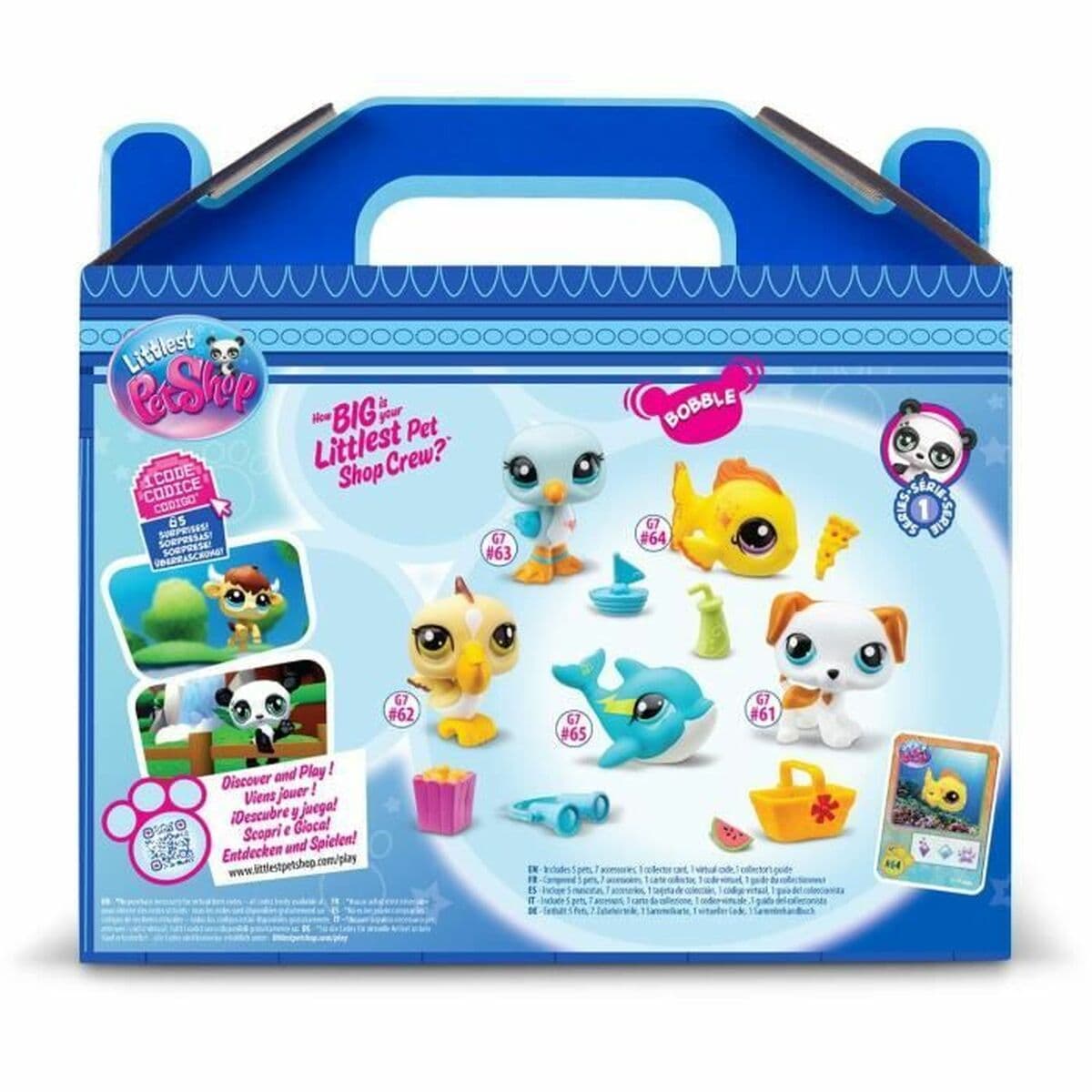 Set de Figuras de Animales Bandai Littlest Pet Shop Plástico - Image 5