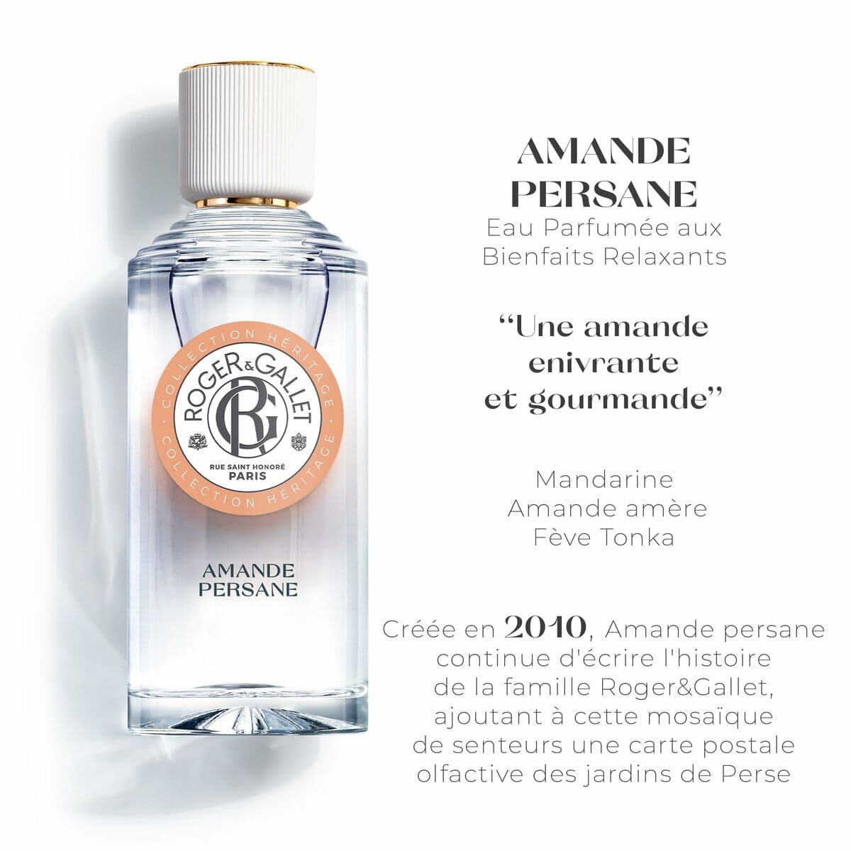 Unisex-Parfüm Roger & Gallet Amande Persane EDP 100 ml - Image 2
