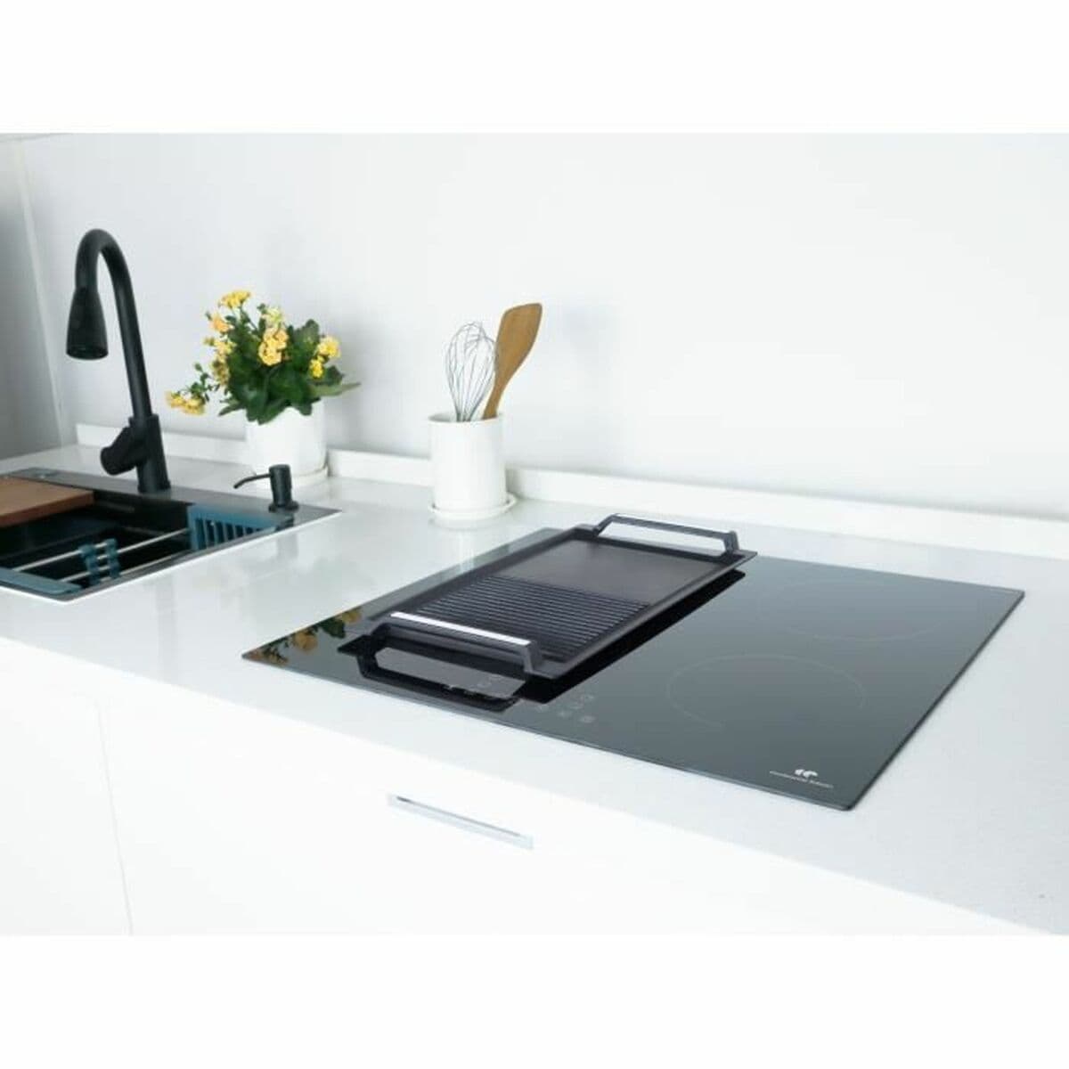 Induktionskochfeld Continental Edison CETI4ZFLEX3 7200 W - Image 2
