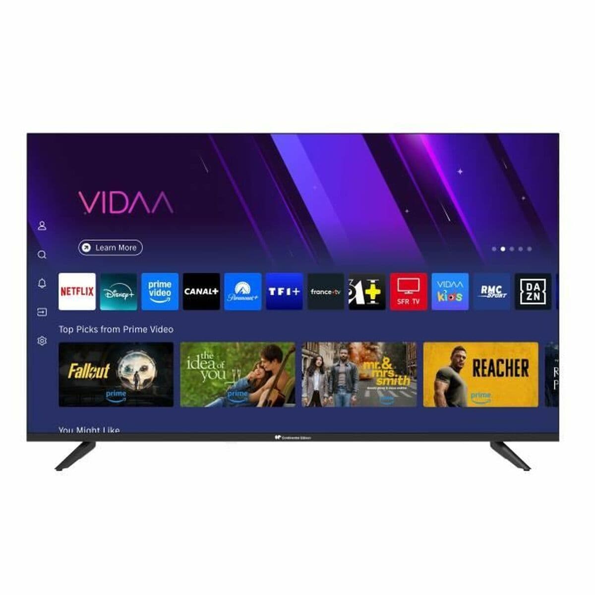 TV intelligente Continental Edison CELED43SVQLD25B6 43" DLED UHD 4K