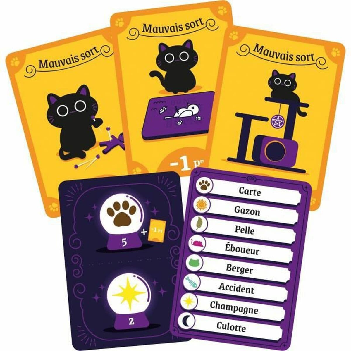 Juego de Cartas Asmodee Maudit Mot Dit (FR) - Image 3