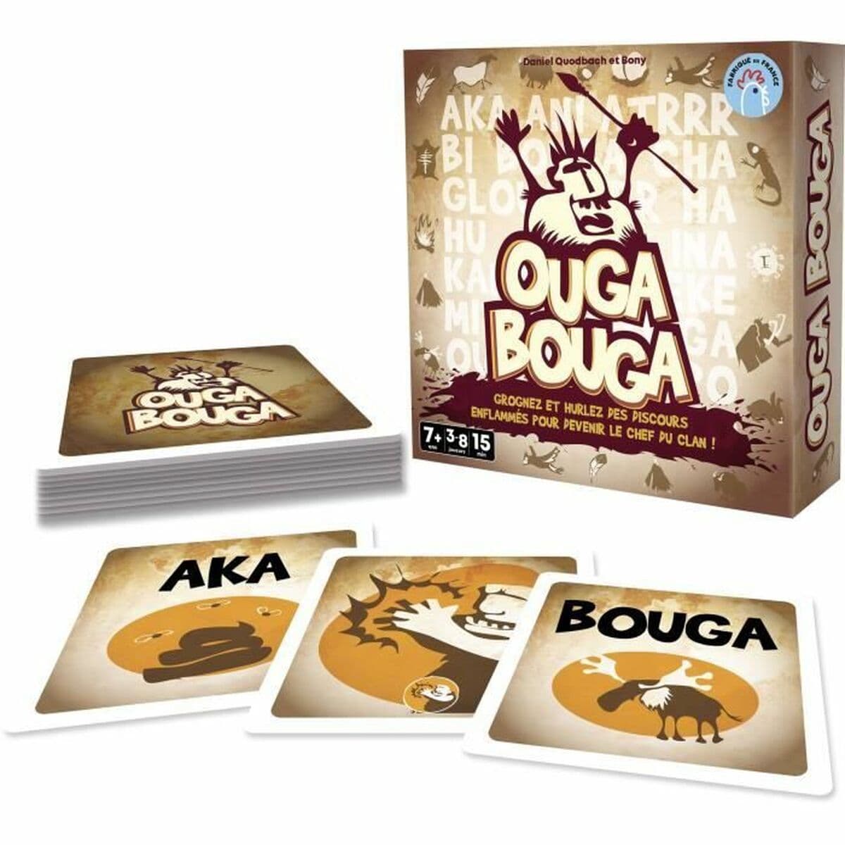 Juego de Mesa Asmodee Ouga Bouga 12 x 4 x 12 cm - Image 2