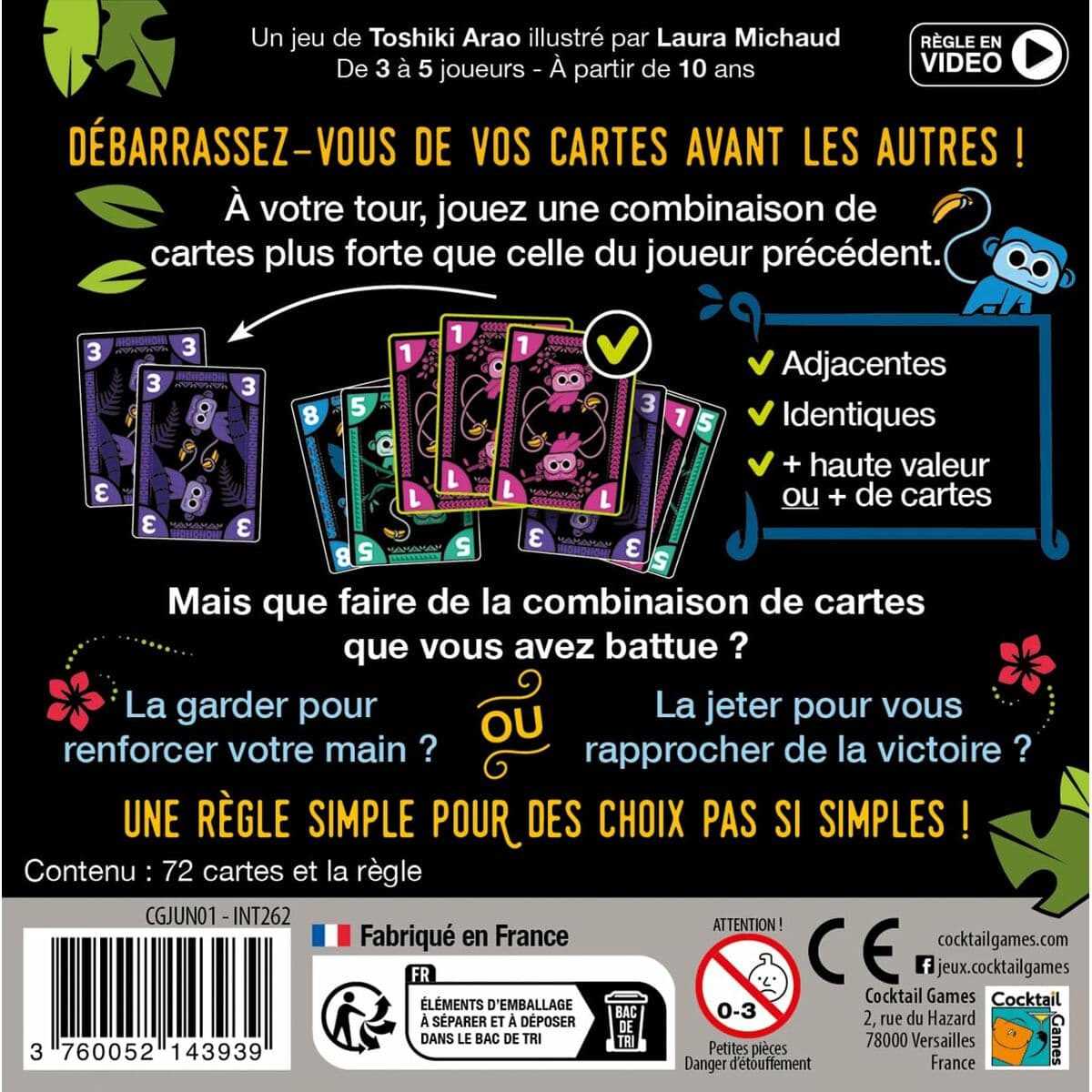 Kortspel Asmodee Jungo - Image 3