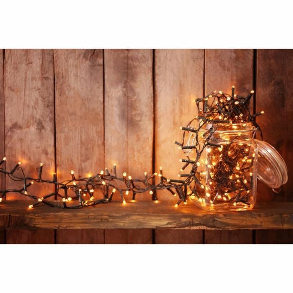 Guirnalda de Luces LED Lumisky YOGY SOLAR WARM 400 LEDS Negro noir 1 W - Image 2