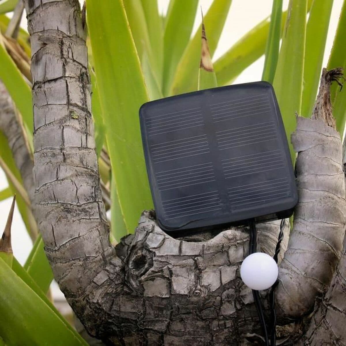 LED-valokranssi Lumi Garden BILLY SPHERICAL 60 LEDS Musta noir 1 W - Image 5