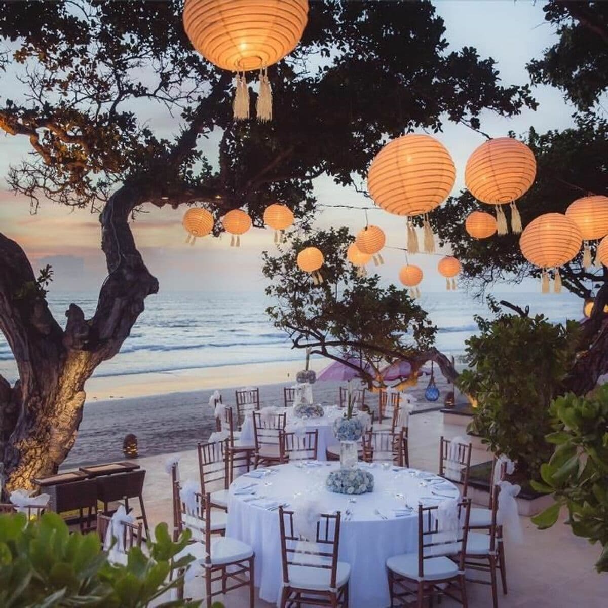 Set de faroles Lumisky HIMALAYA Beige Ø 30 cm 3 Piezas - Image 4