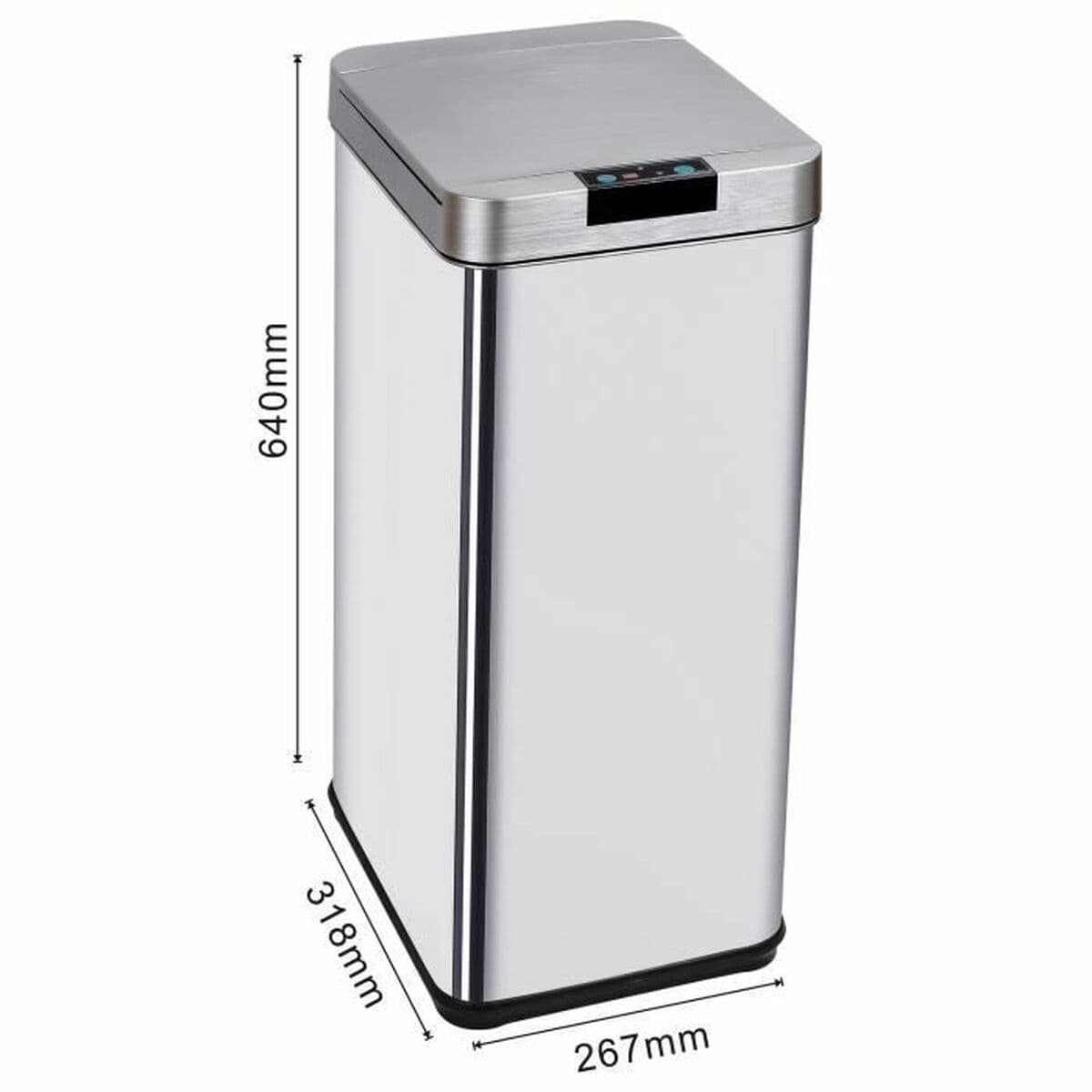Cubo de basura Kitchen Move Gris 50 L - Image 3