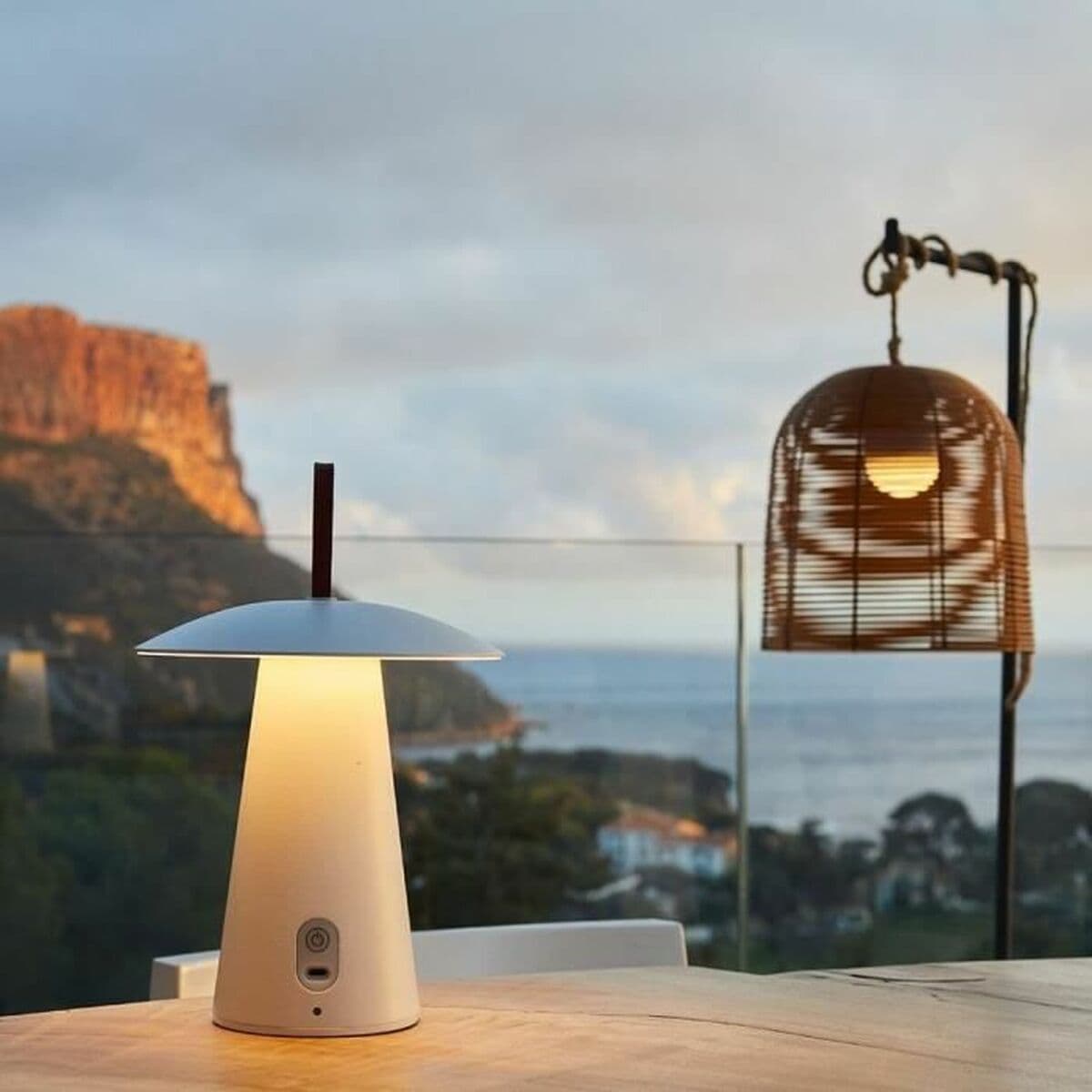 Tischlampe Lumisky Weiß (1 Stück) - Image 5