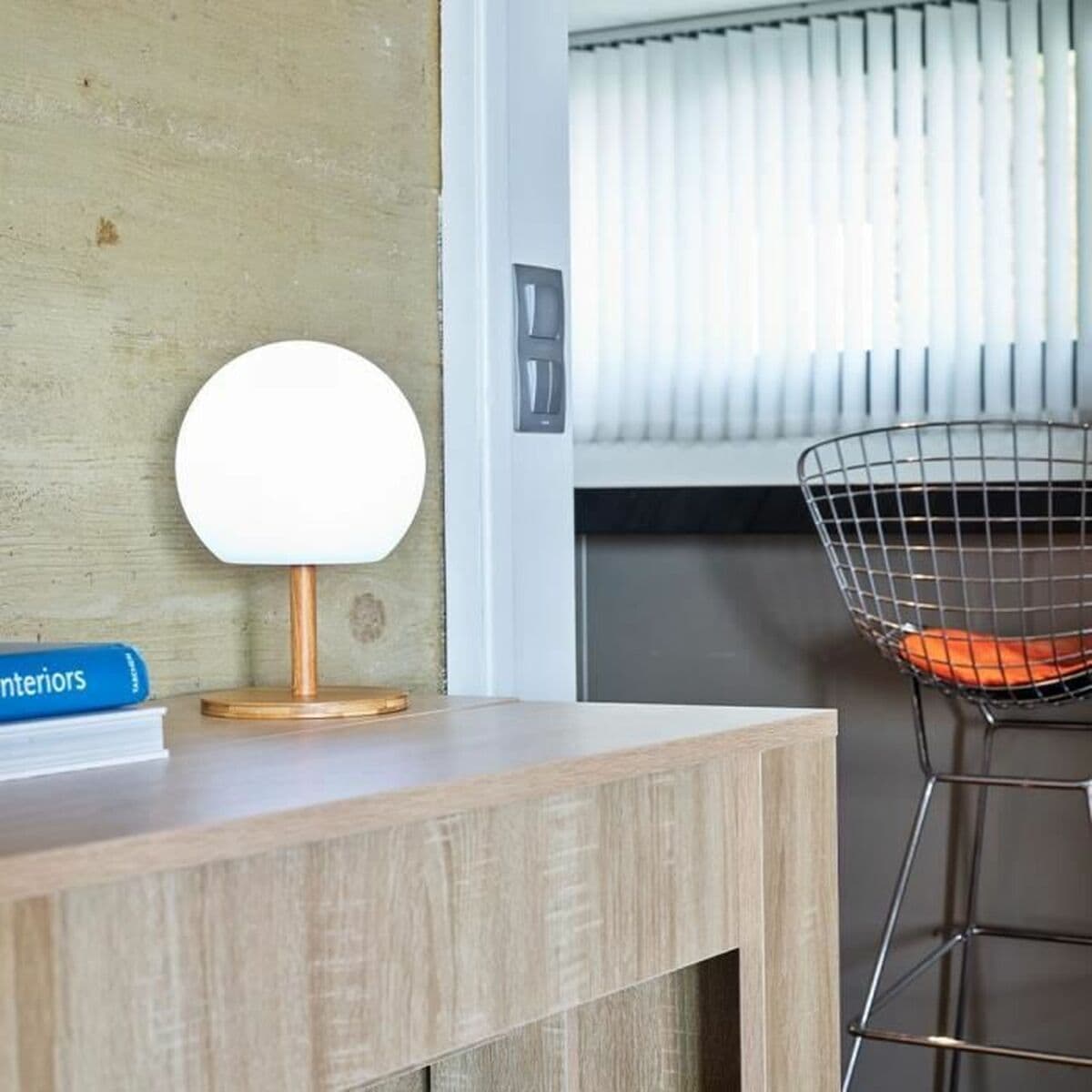 Tischlampe Lumisky Luny Braun 1,2 w Bambus - Image 2