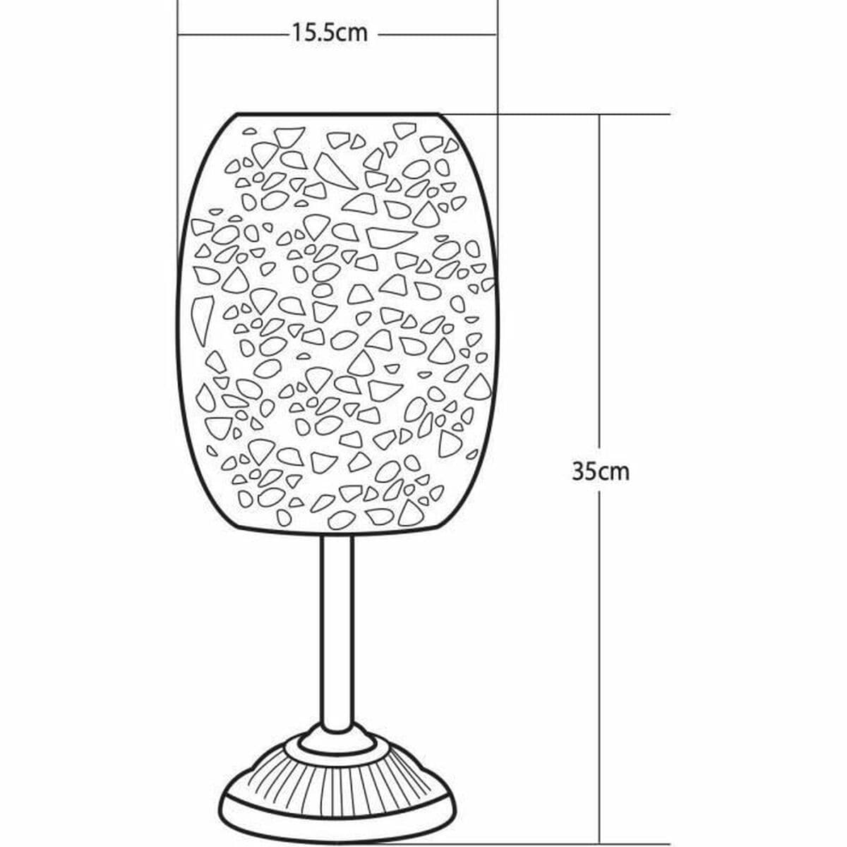 Lámpara solar Galix G2003 Cromo 10 W Blanco Frío 10 lm - Image 3