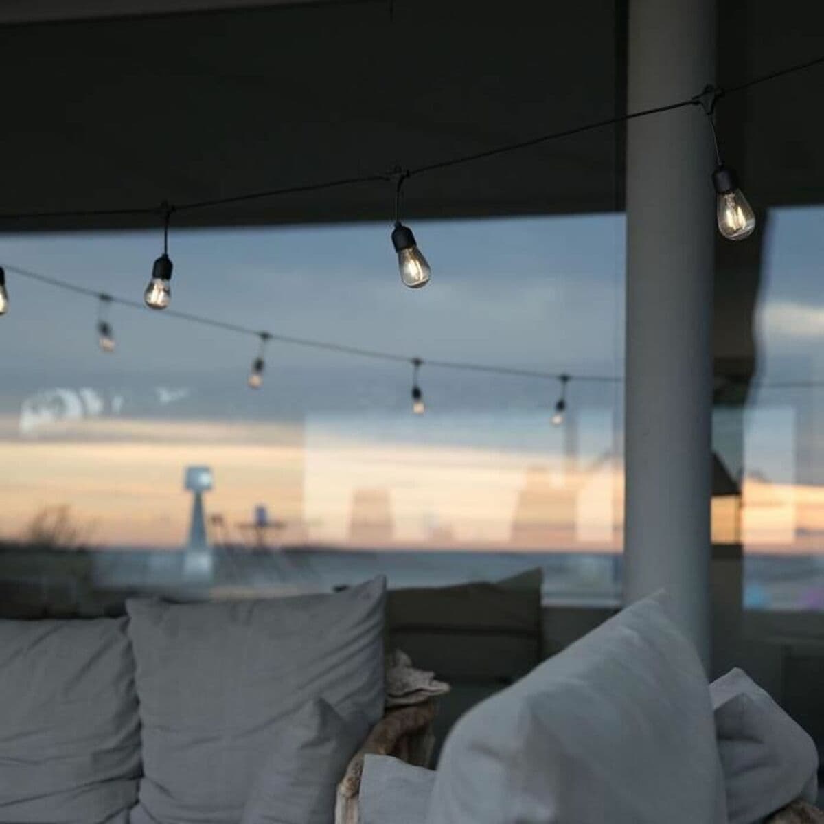 LED žibintų vainikas Lumisky Juoda - Image 3