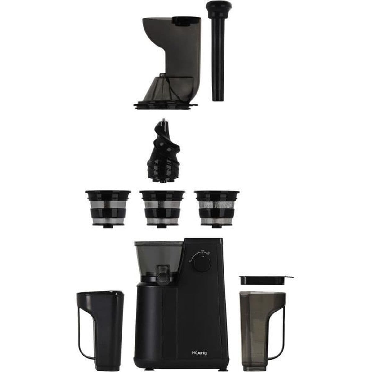 Sokowirówka Hkoenig Vitamin+ GSX24 Czarny Szary 400 W 1 L - Image 4