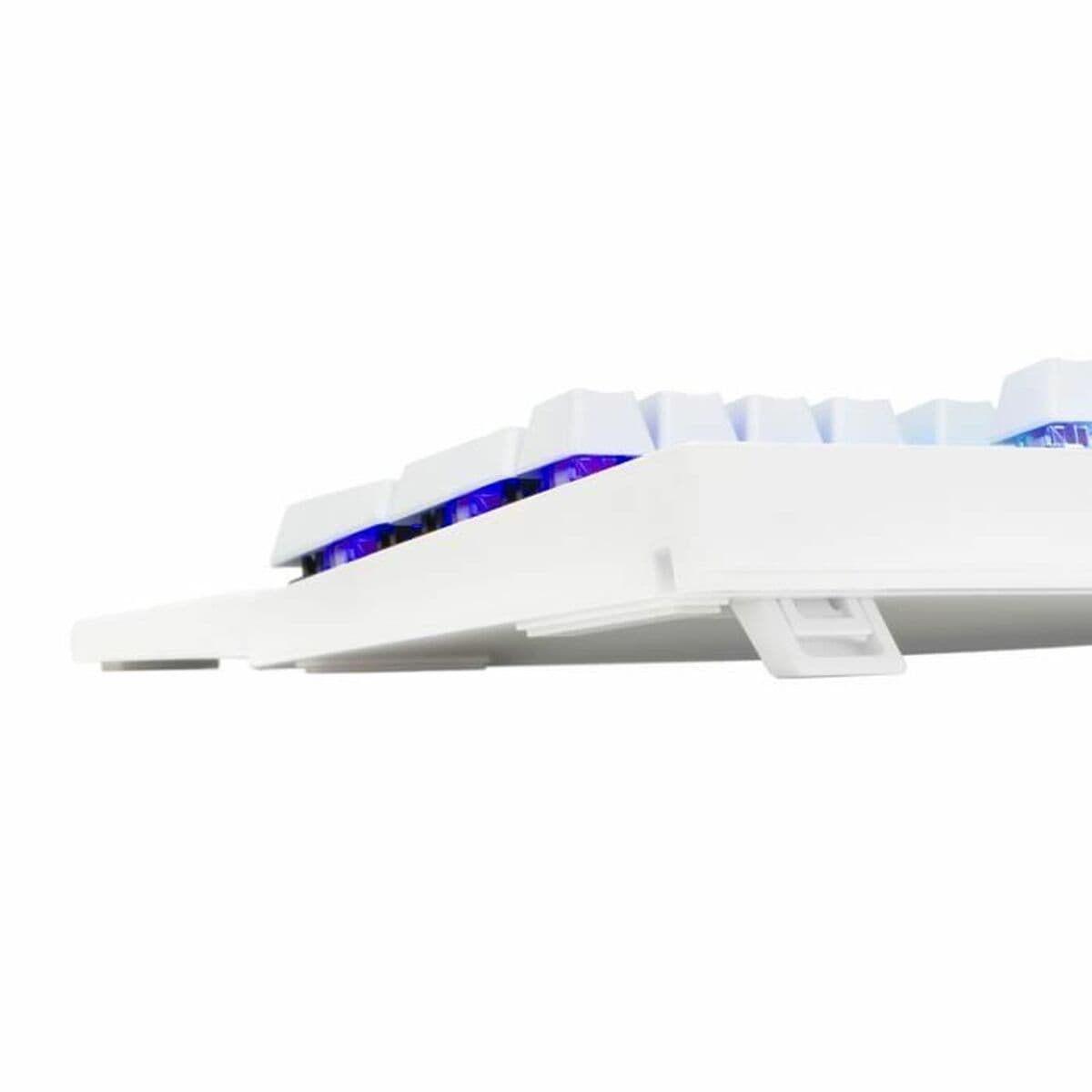 Teclado mecánico The G-Lab KEYZ RUBIDIUM Blanco Azerty Francés - Image 4