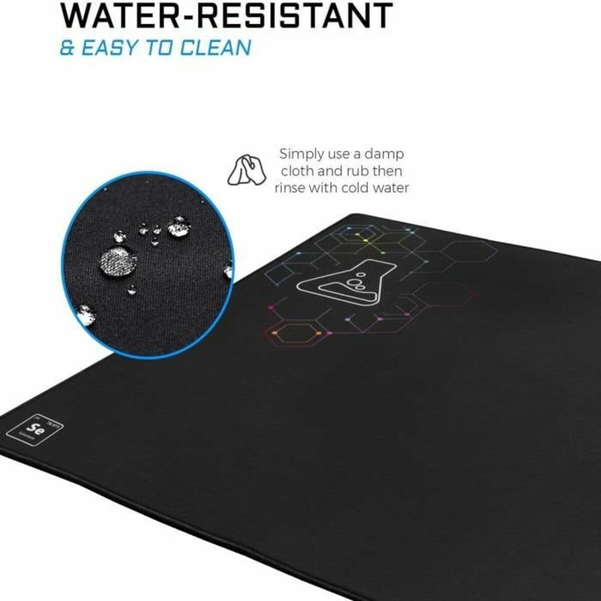 Tapis de Souris The G-Lab Pad SELENIO Noir - Image 4