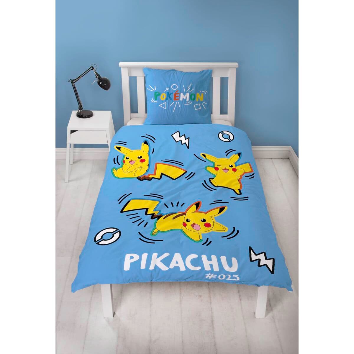 Set pokrivača za poplun Pokémon Plava 2 Dijelovi - Image 6