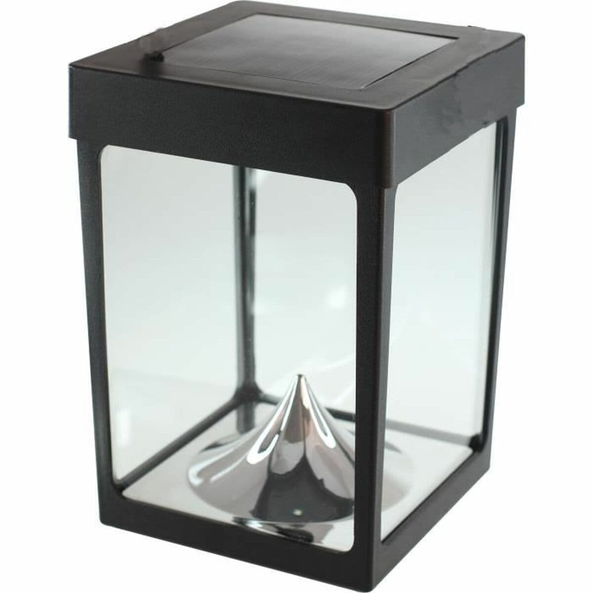 Farol LED Negro Cristal ABS 12 x 12 x 18 cm