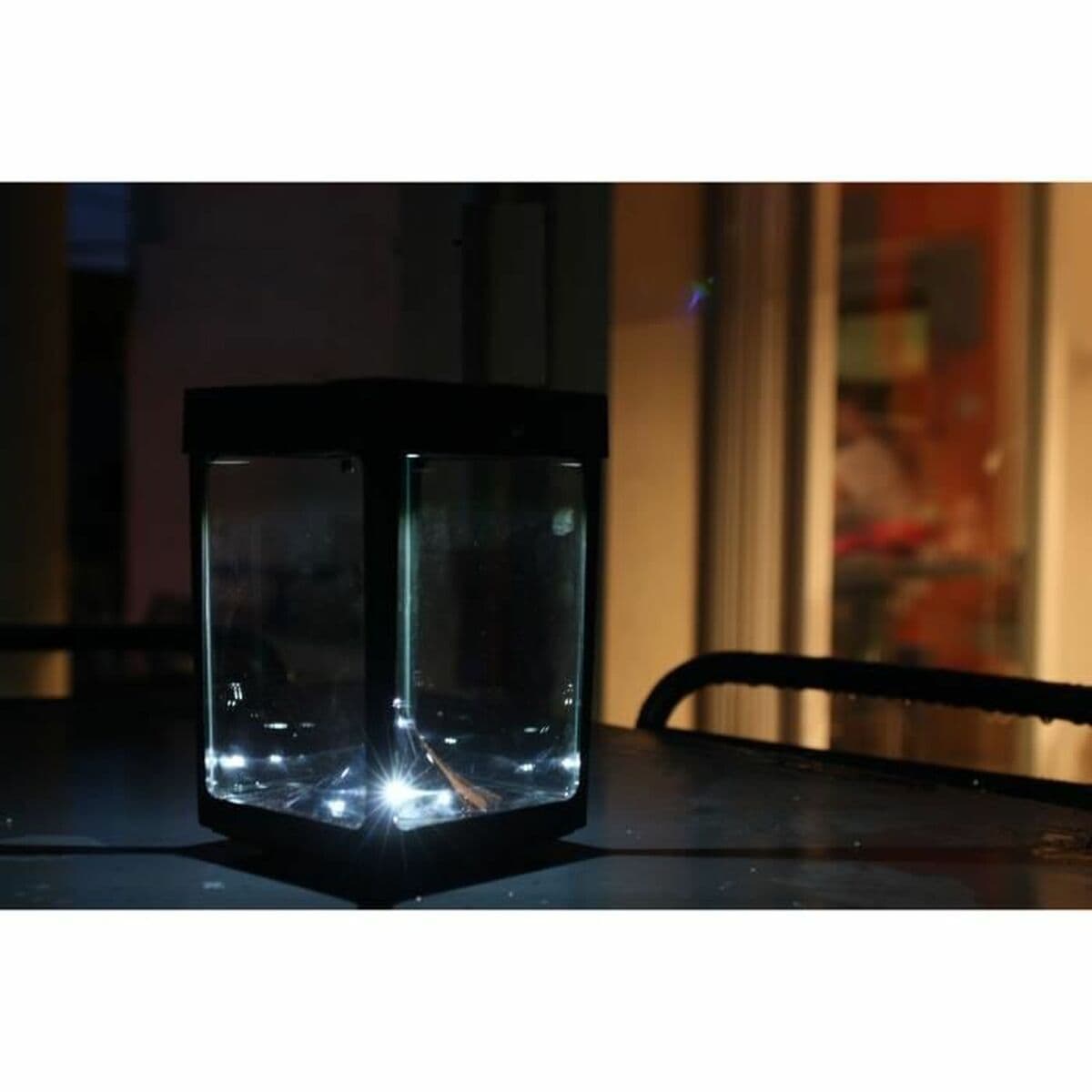Farol LED Negro Cristal ABS 12 x 12 x 18 cm - Image 5