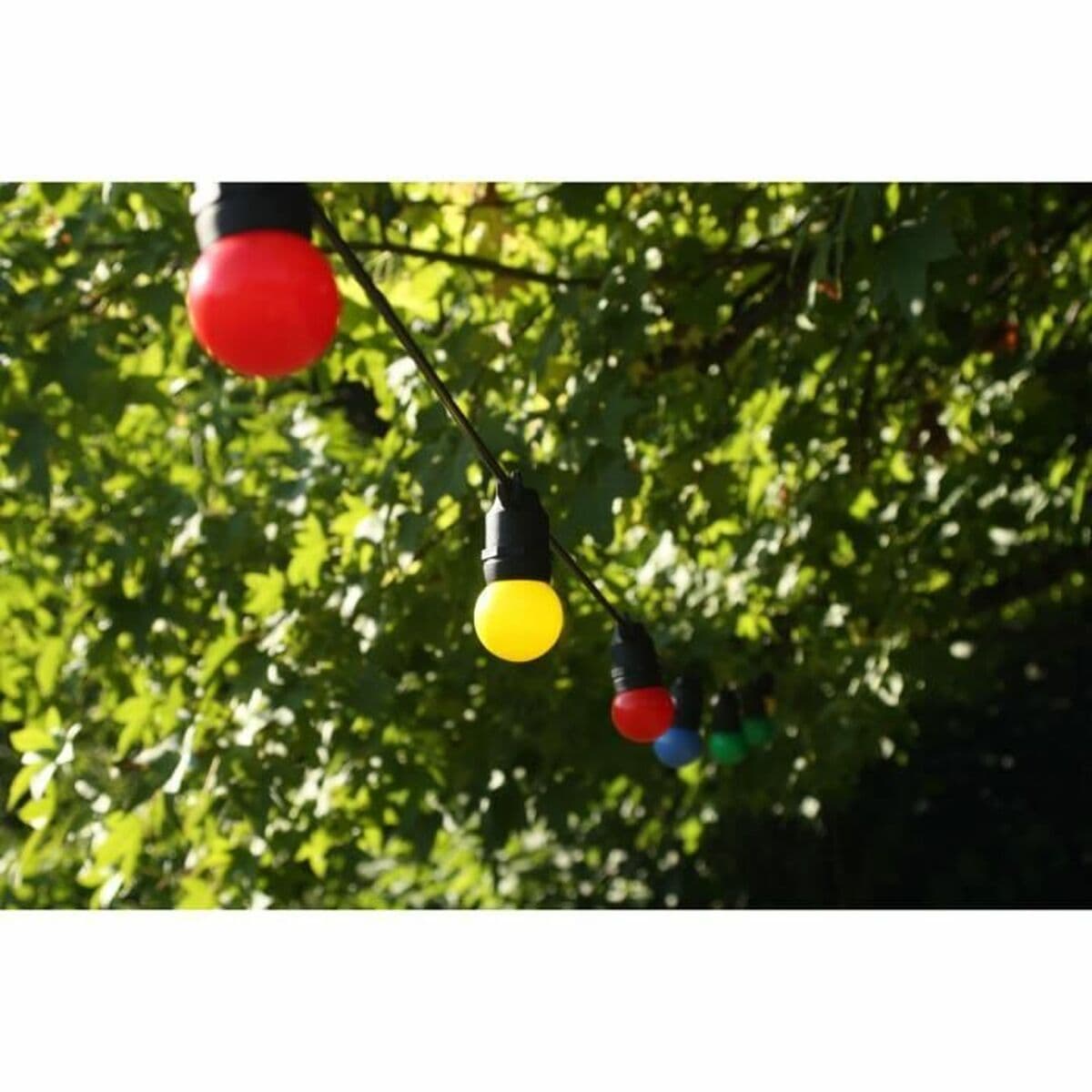 LED žibintų vainikas Juoda Spalvotas 5 m LED - Image 5