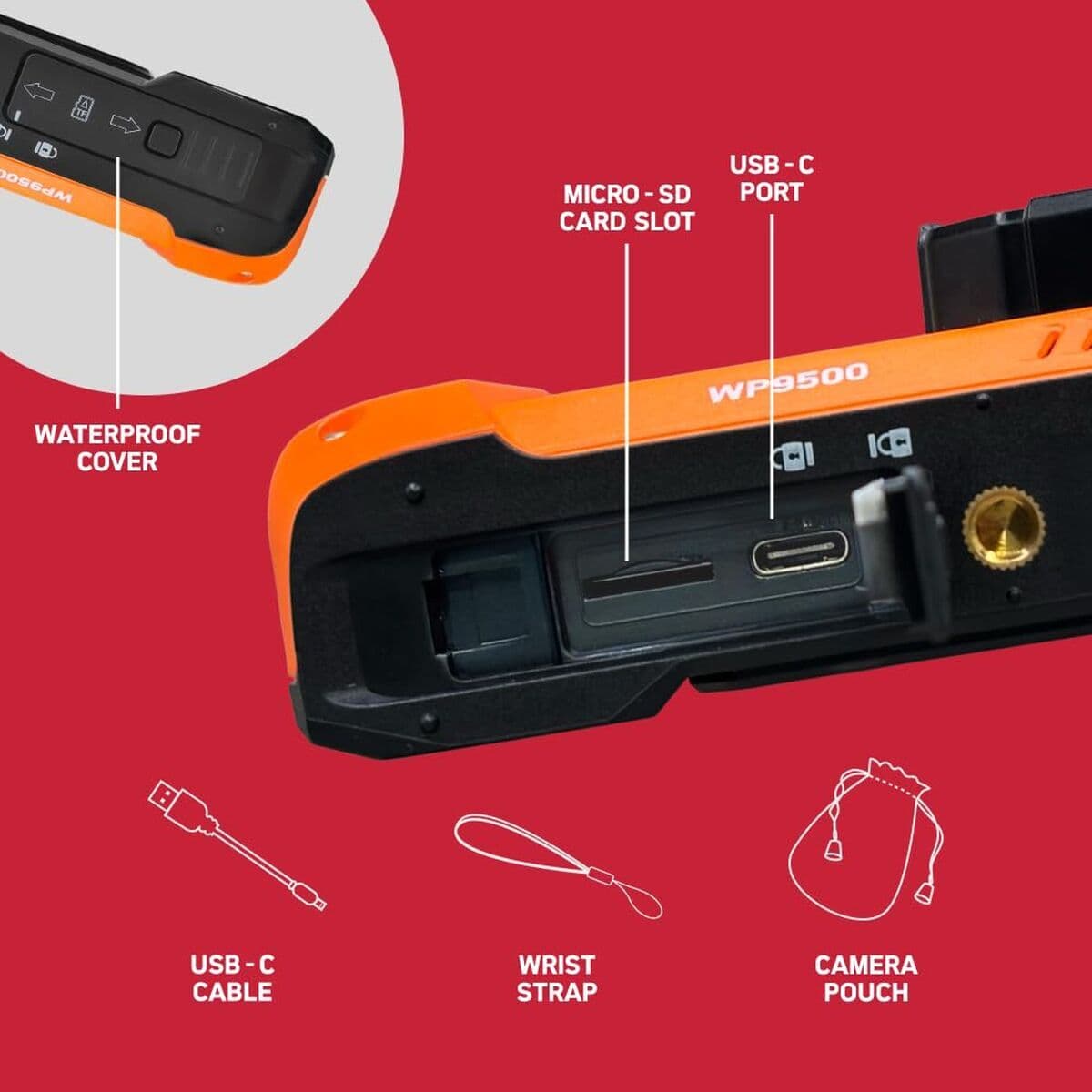 Digitalkamera för barn Agfa WP9500OG - Image 2