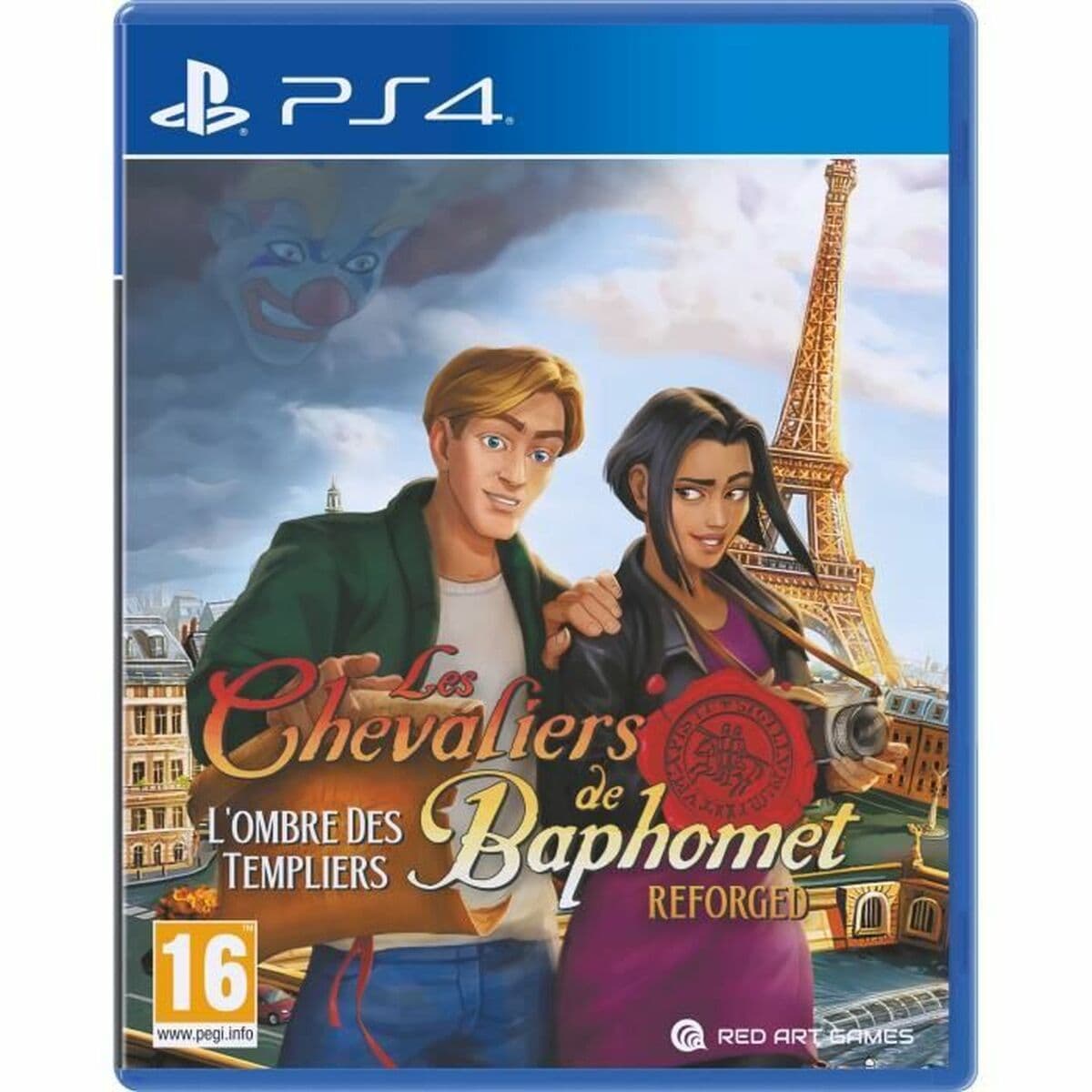 PlayStation 4 Videospiel Just For Games LES CHEVALIERS DE BAPHOMET