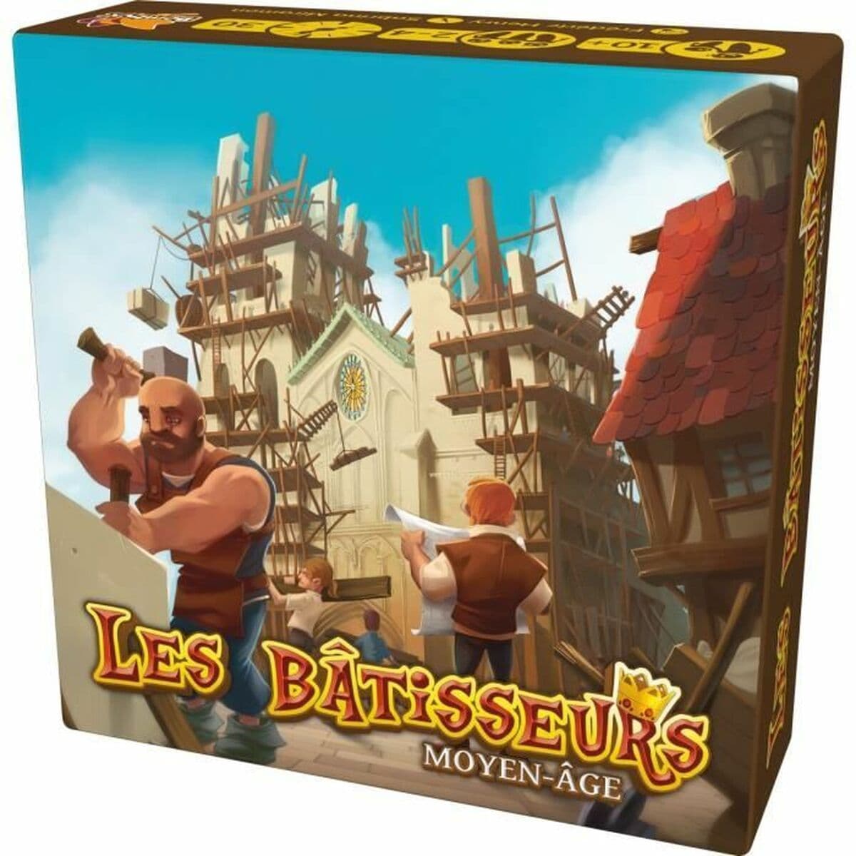 Joc de Masă Asmodee Bâtisseurs (Les) : Moyen âge 13 x 5 x 13 cm