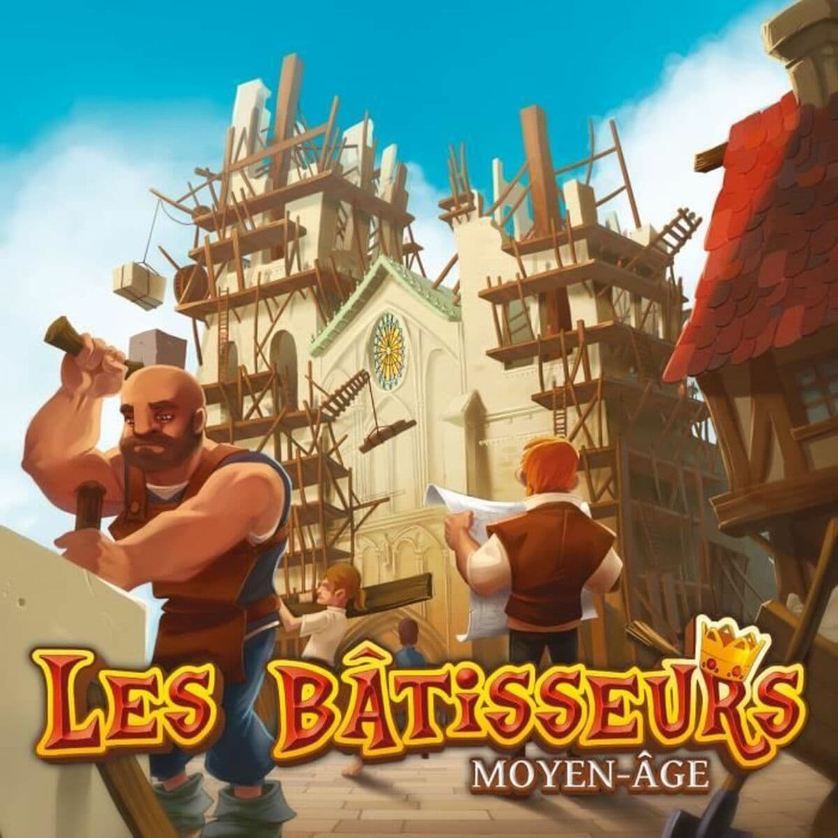 Jogo de Mesa Asmodee Bâtisseurs (Les) : Moyen âge 13 x 5 x 13 cm - Image 3