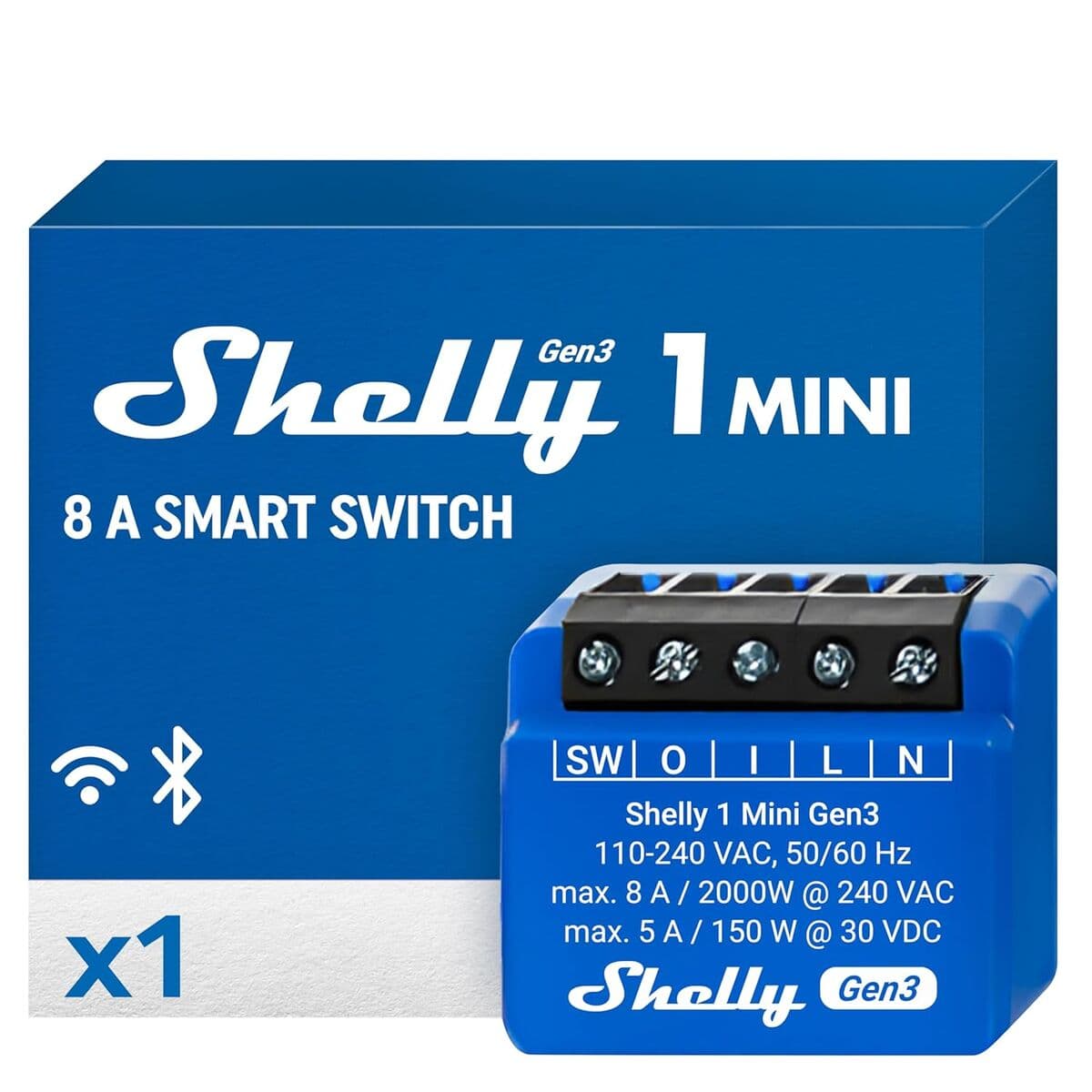 Shelly Módulo switch Mini 1 Gen3 Wi-Fi BT - Image 9