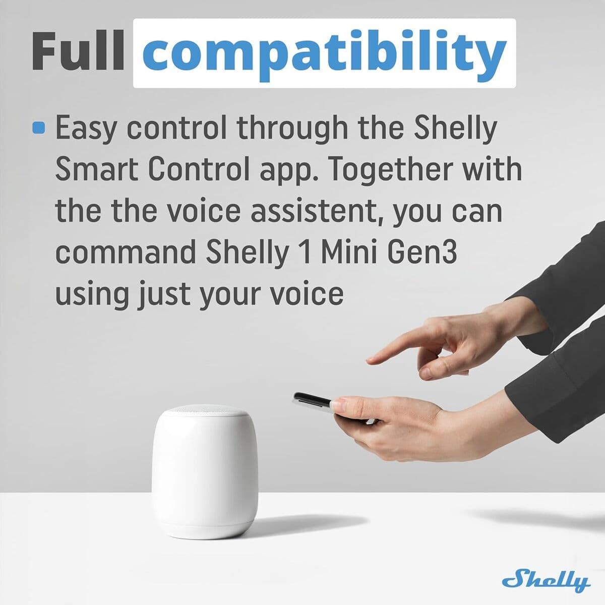 Shelly Módulo switch Mini 1 Gen3 Wi-Fi BT - Image 13
