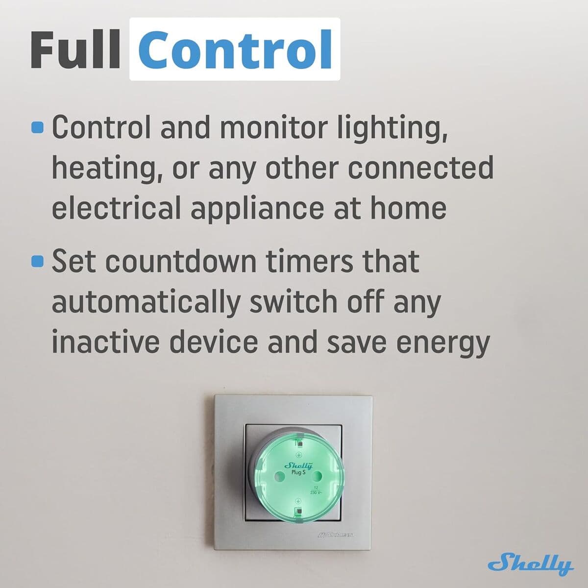 Shelly Enchufe Smart Plug S Gen 3 Blanco - Image 14