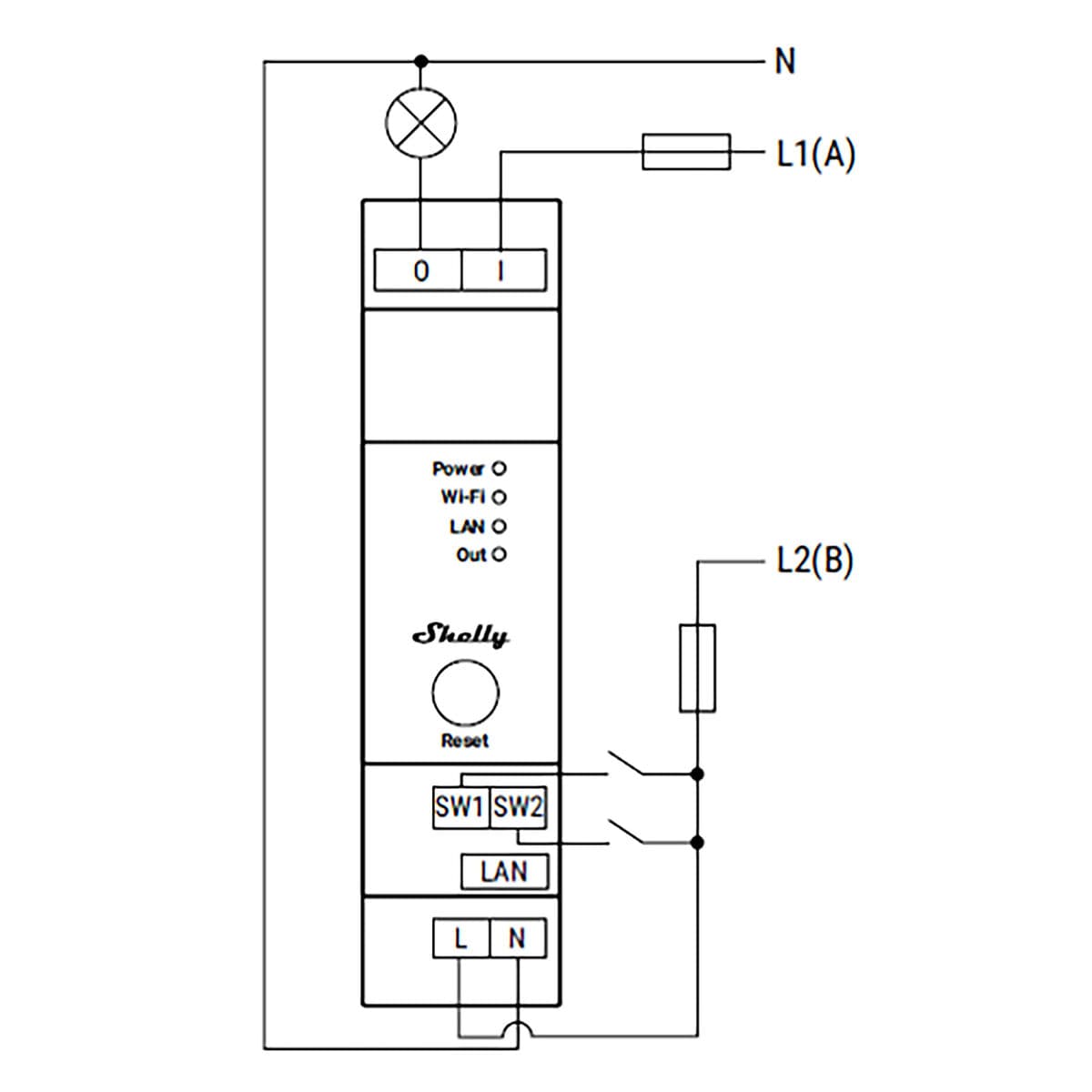Relais-Modul Shelly DIN PRO 1 - Image 10