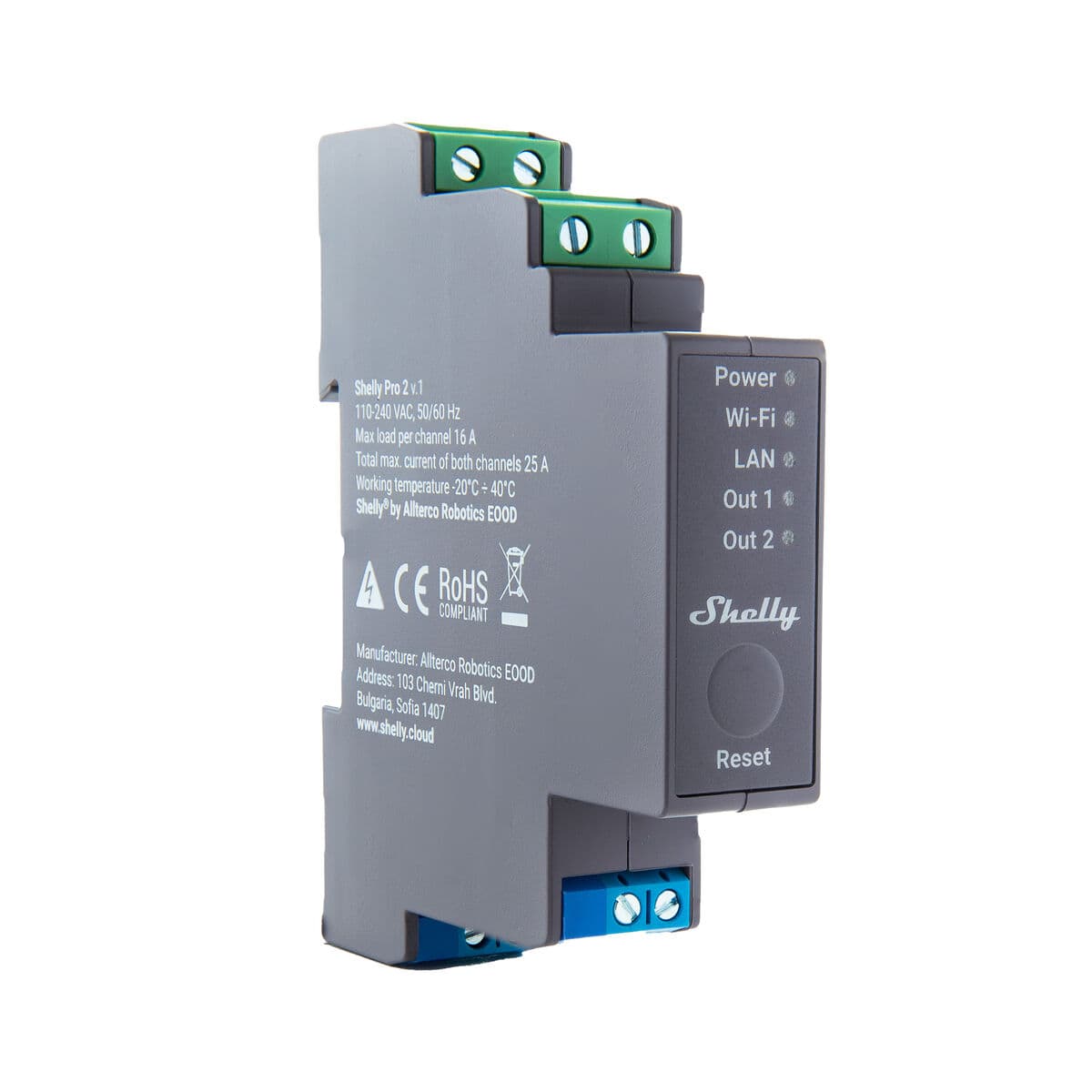 Relais-Modul Shelly DIN PRO 2 - Image 7