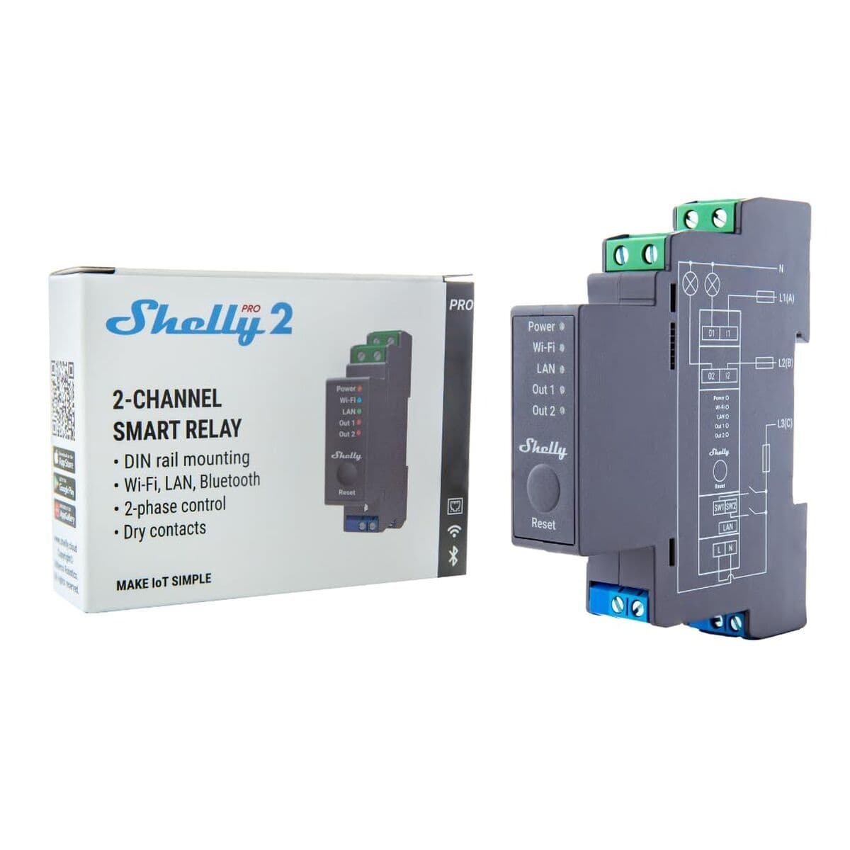 Relais-Modul Shelly DIN PRO 2 - Image 14