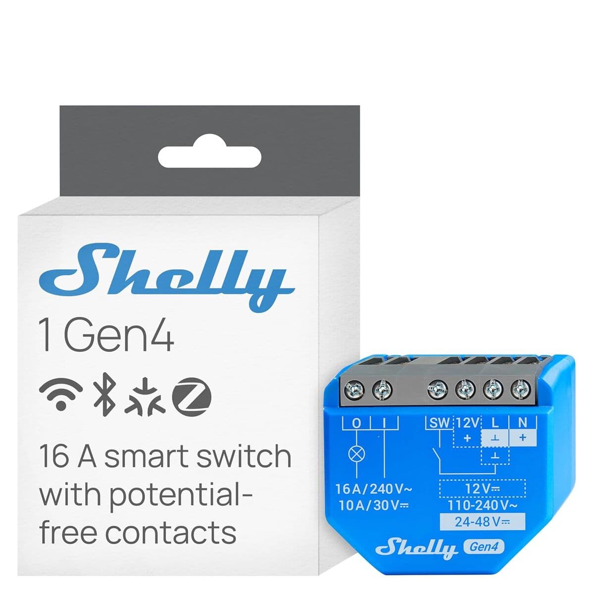 Shelly Módulo switch 1 Gen 4  Wi-Fi BT - Image 4