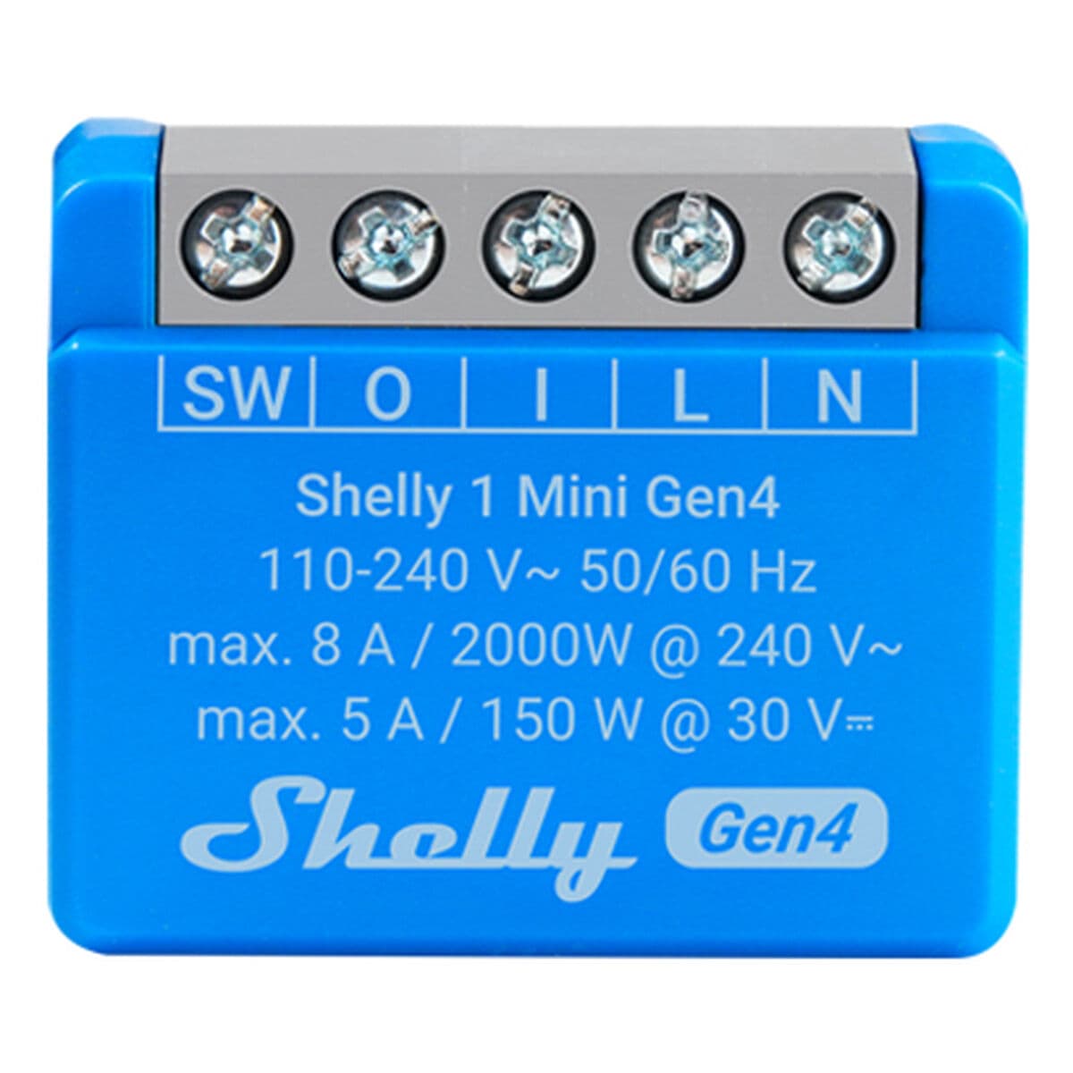 Shelly Módulo switch Mini 1 Gen4 Wi-Fi BT