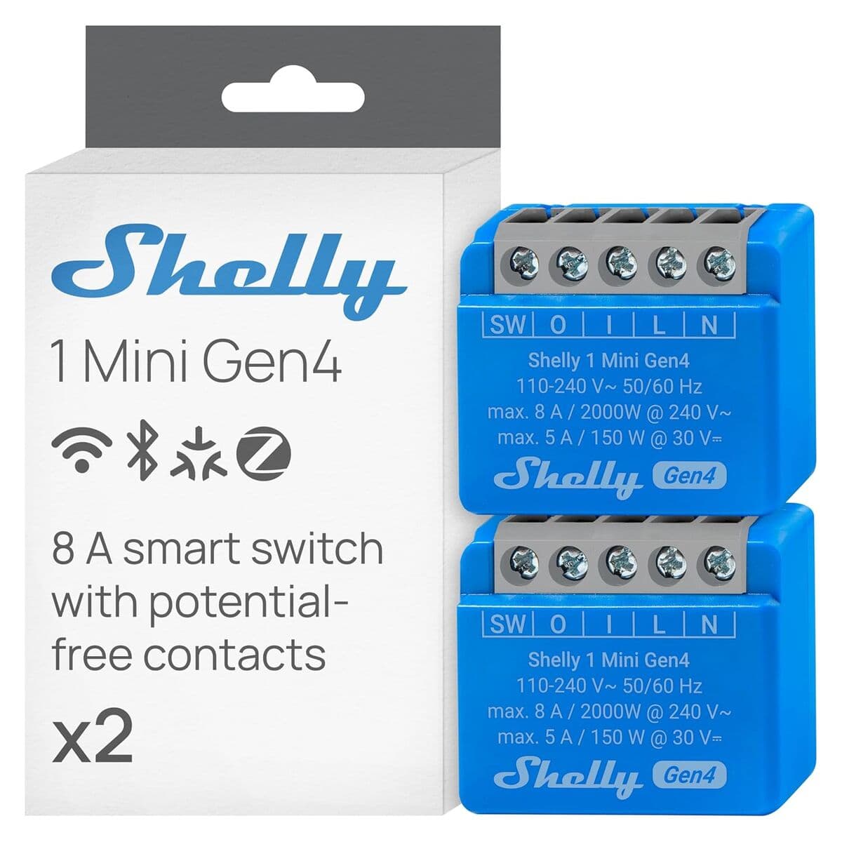 Shelly Módulo switch Mini 1 Gen4 Wi-Fi BT - Image 4