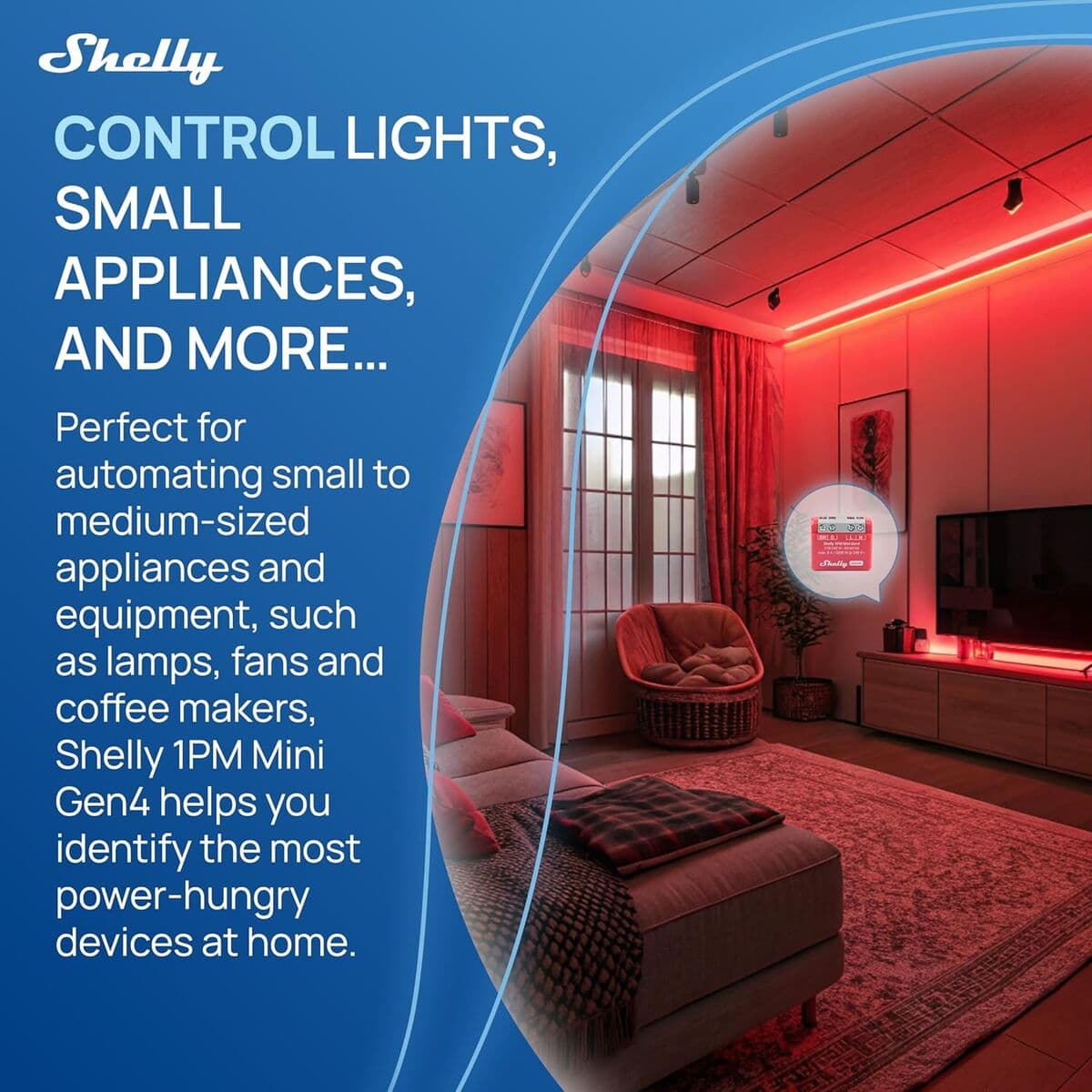 Shelly Módulo switch Gen 4 1PM Mini   Wi-Fi BT - Image 9