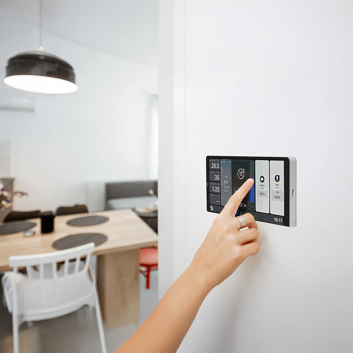 Panneau de contrôle Shelly WALL DISPLAY X2(SL)+BLUHT(IVO) - Image 2
