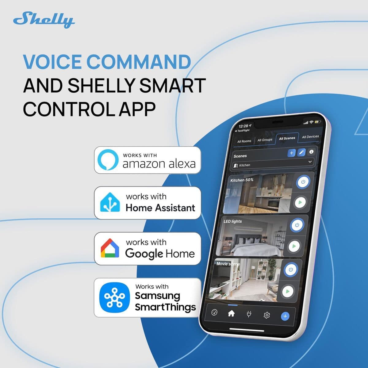 Panneau de contrôle Shelly WALL DISPLAY X2(BL)+BLUHT(BLK) - Image 17