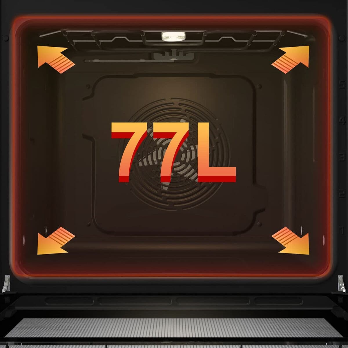 Herd Hisense BI62216AX MF 77 L 3500 W (Restauriert B) - Image 5