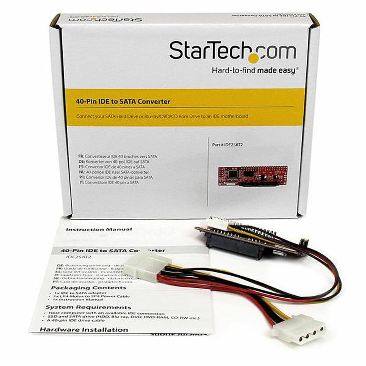 Cabo SATA Startech IDE2SAT2            