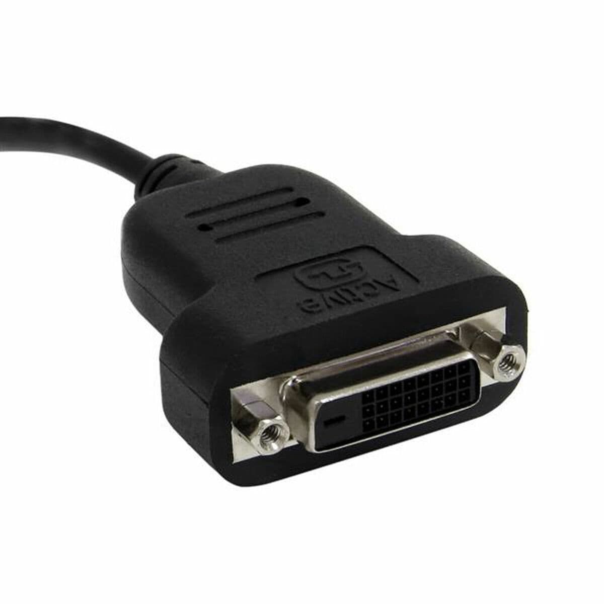 Mini DisplayPort to DVI Adapter Startech MDP2DVIS             Black - Image 2