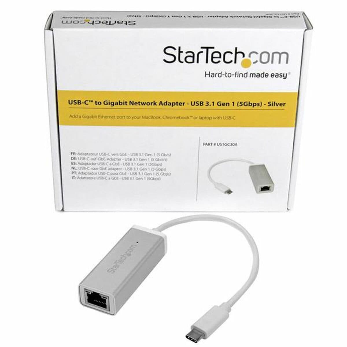 Adaptador de Red Startech US1GC30A Prateado - Image 4