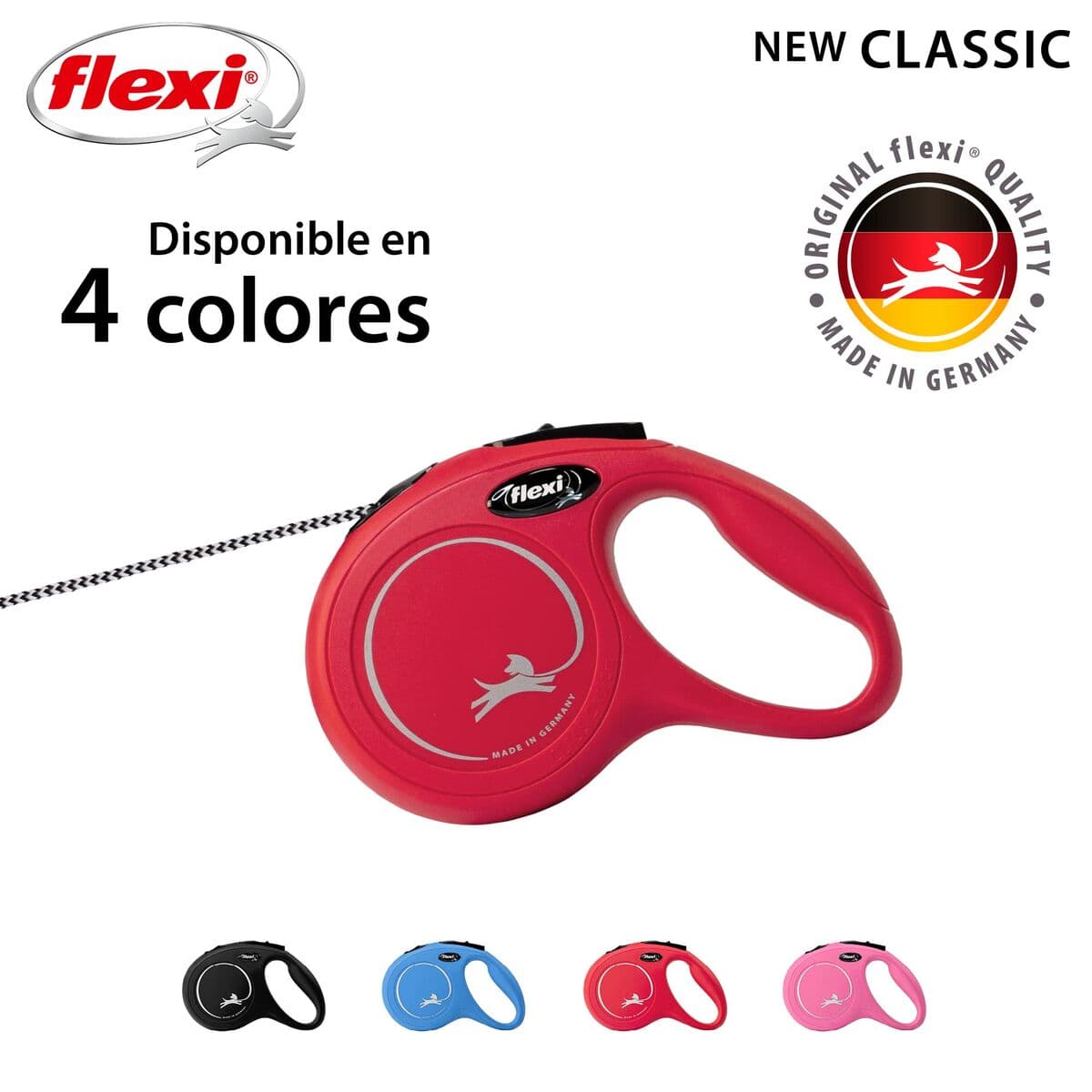 Dog Lead Trixie Classic XS Red XS 3 m - Image 6