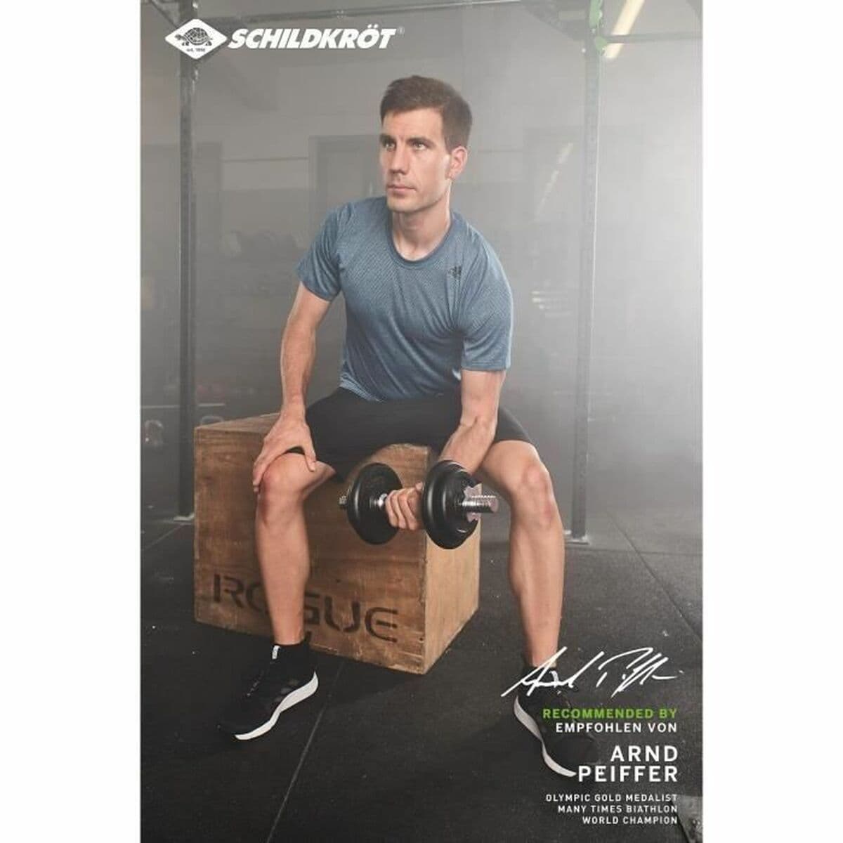 Kettlebell och hantelsats Schildkröt - Image 4