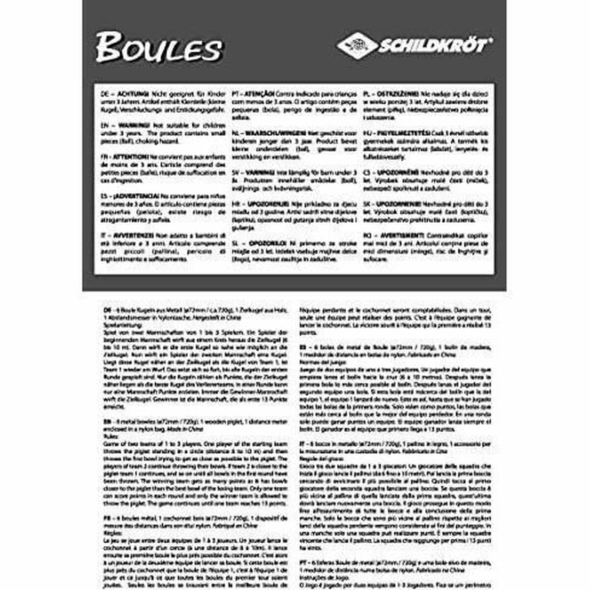 Juego de Petanca Schildkröt - Image 2