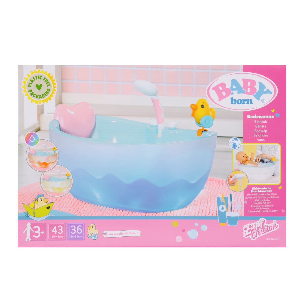 Accessori per Bambole Baby Born Bath Bathtub - Image 3