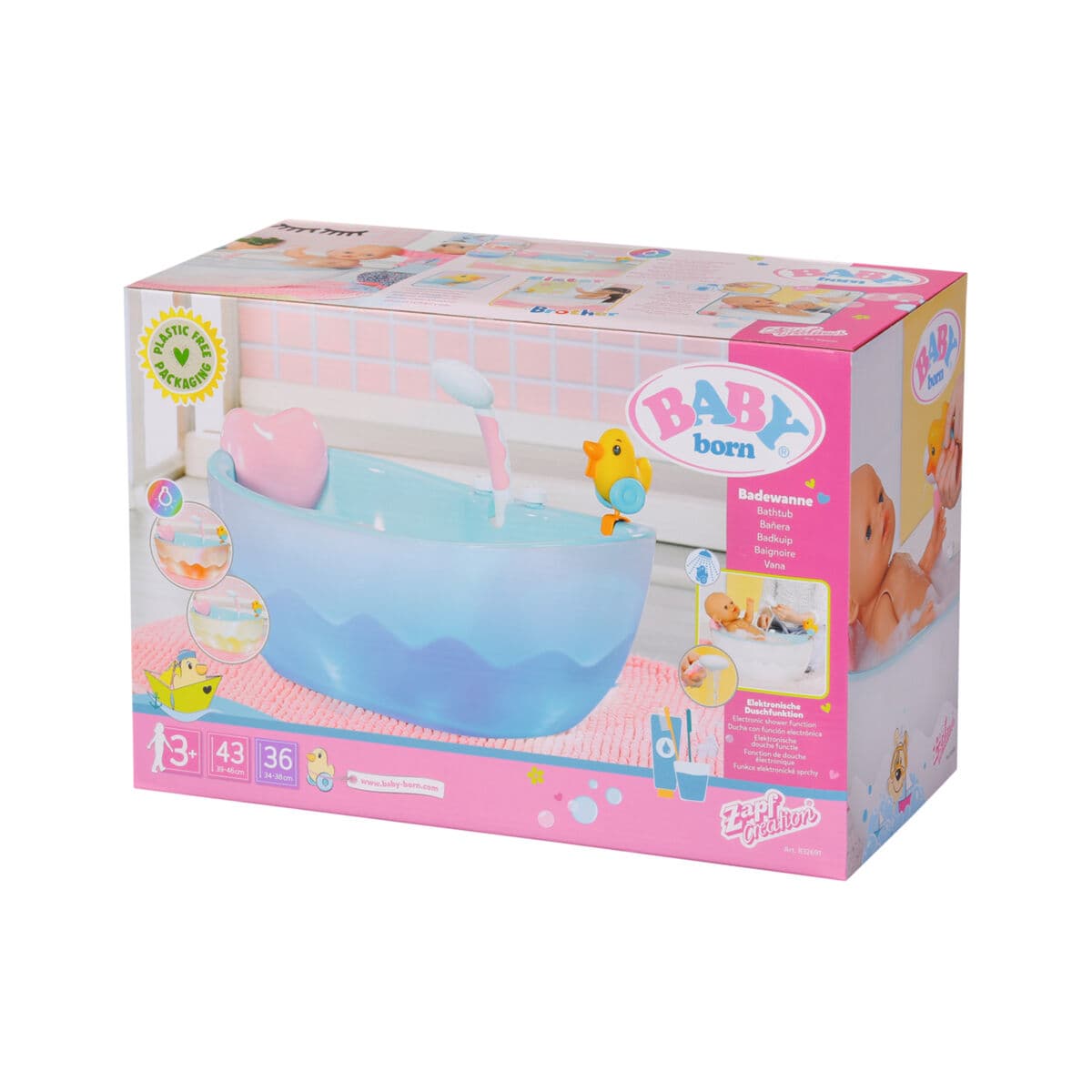 Accessori per Bambole Baby Born Bath Bathtub - Image 4