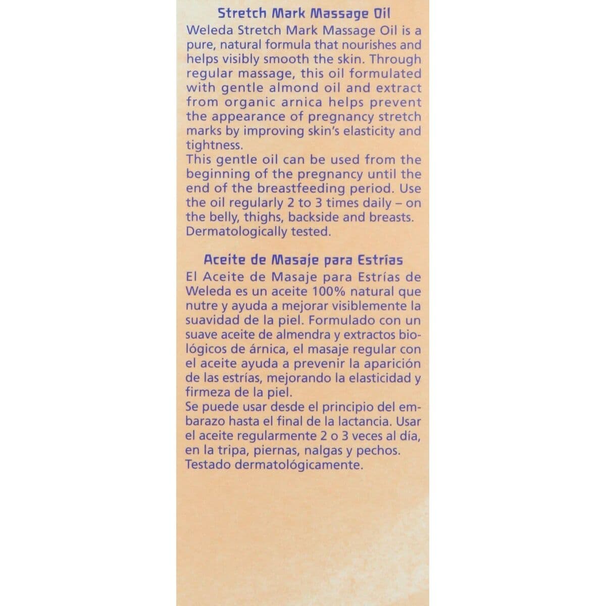 Anti-Stretch Mark Olja Weleda 100 ml - Image 4