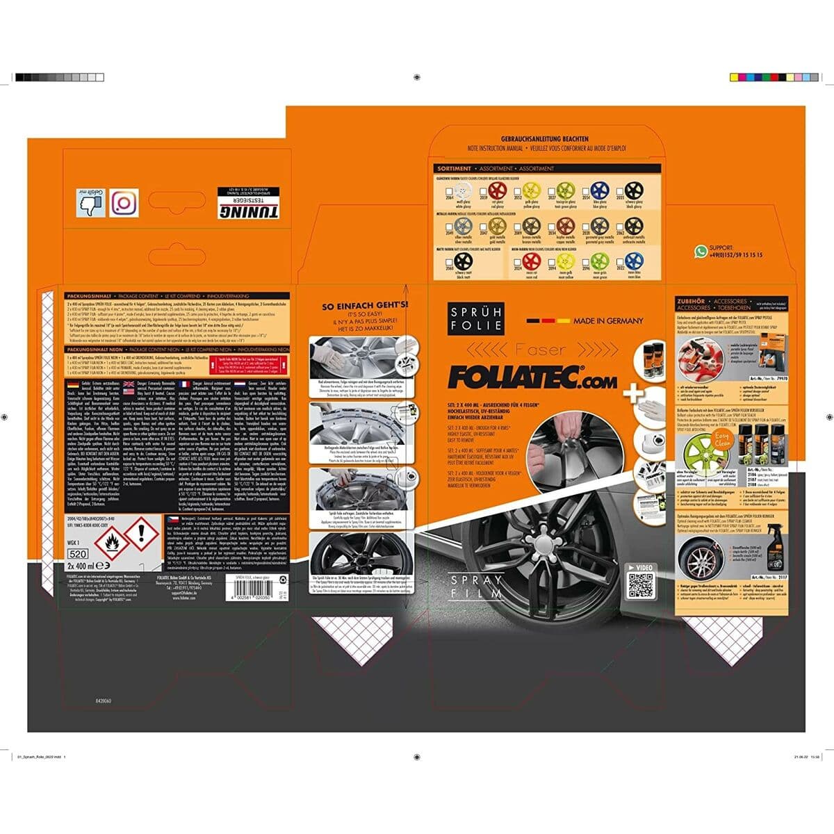 Goma Líquida para Coches Foliatec Plateado metálico 400 ml - Image 6