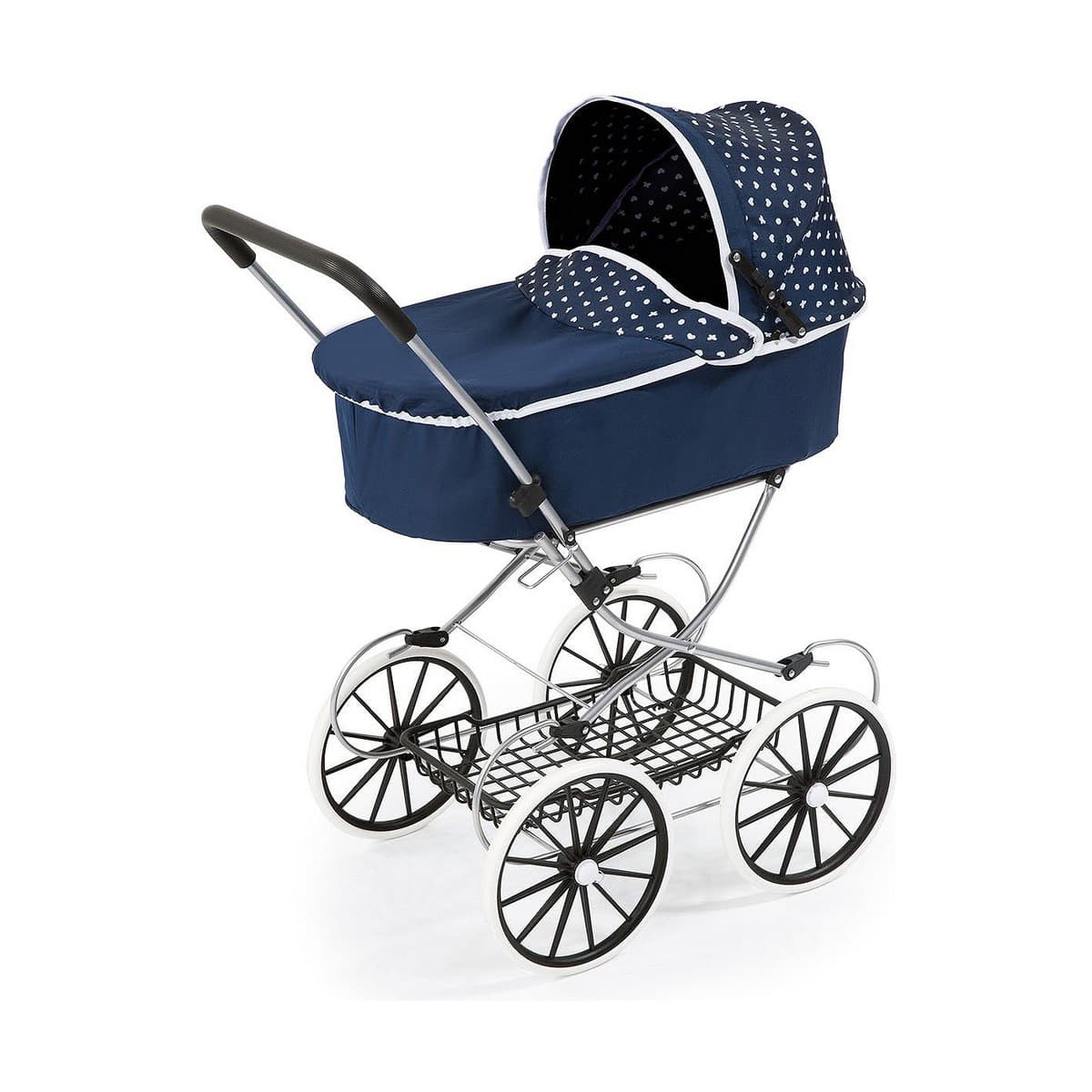 Carrito para Muñecas Reig Classic Deluxe 70 x 42 x 89 cm Azul - Image 3